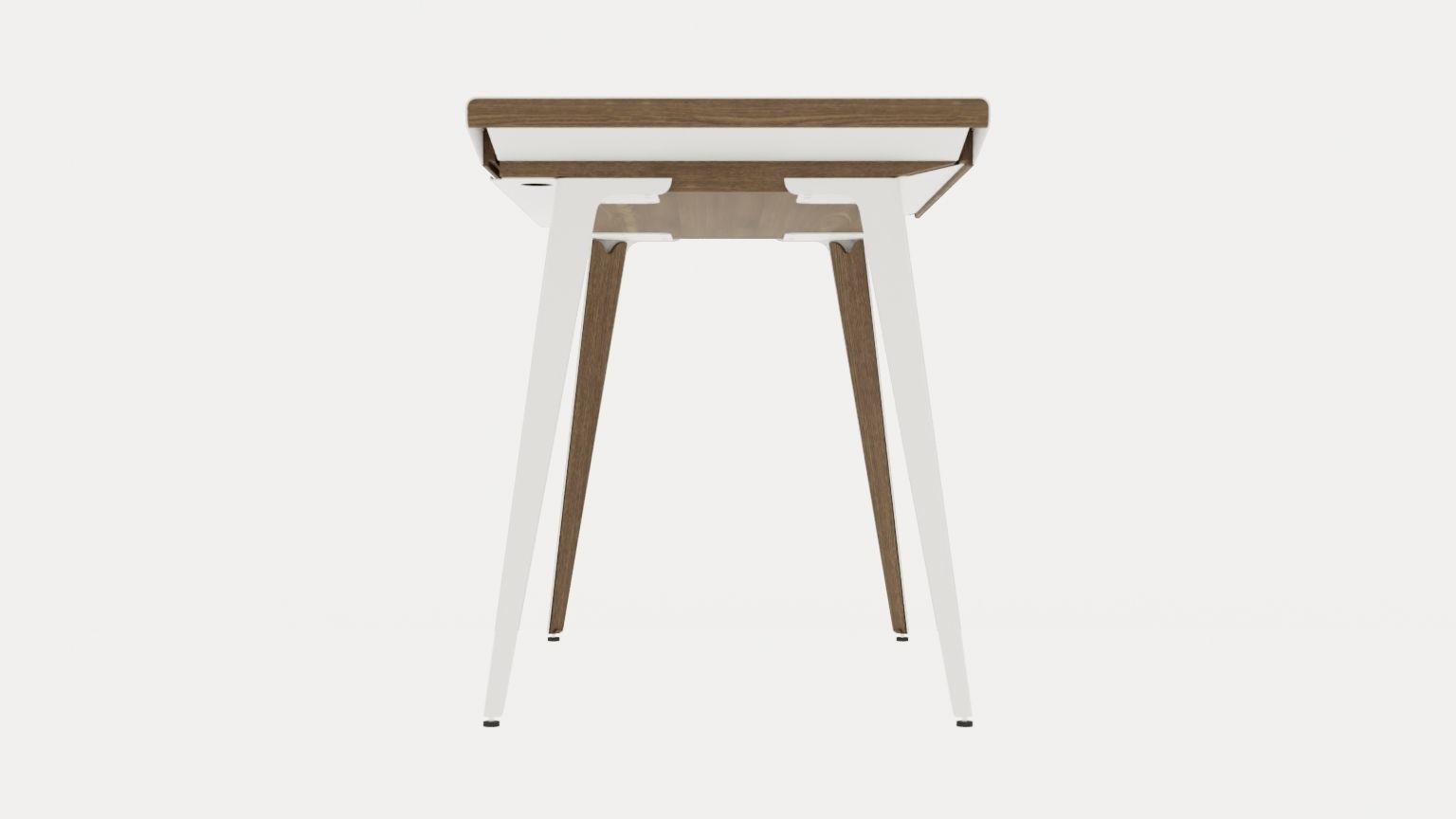 Ambitions Dark Oak Table Low-poly 3D model_2
