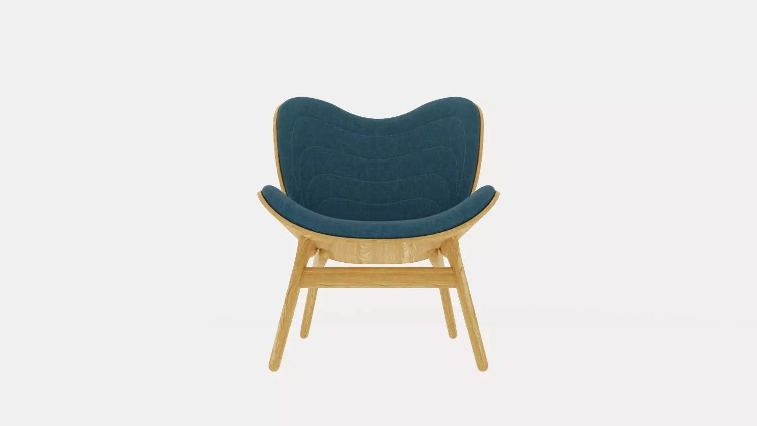 A Conversation Piece Low Chair Low-poly 3D model