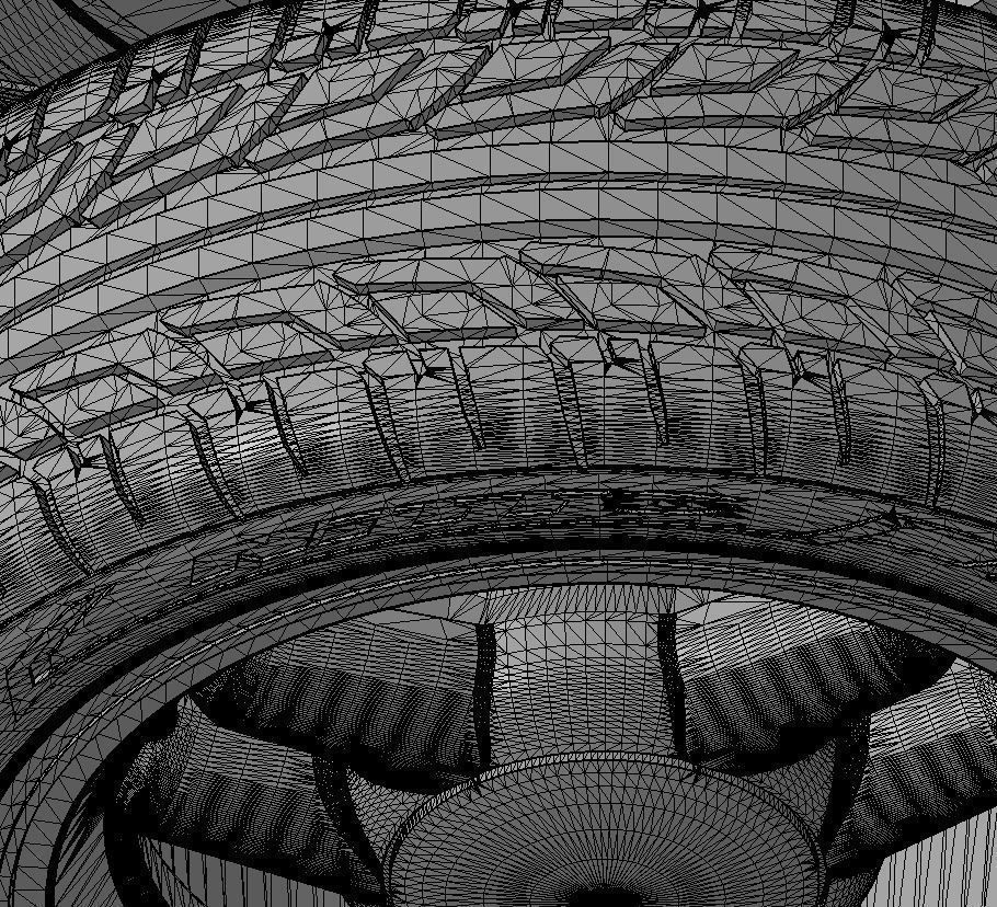 Wheels for scale model of Mk4 1995 3D print model_19