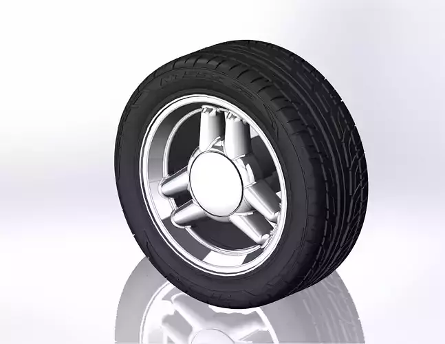 Wheels for scale model of Mk4 1995