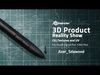 Huion Digital Pen 1060 Plus Low-poly 3D model_1