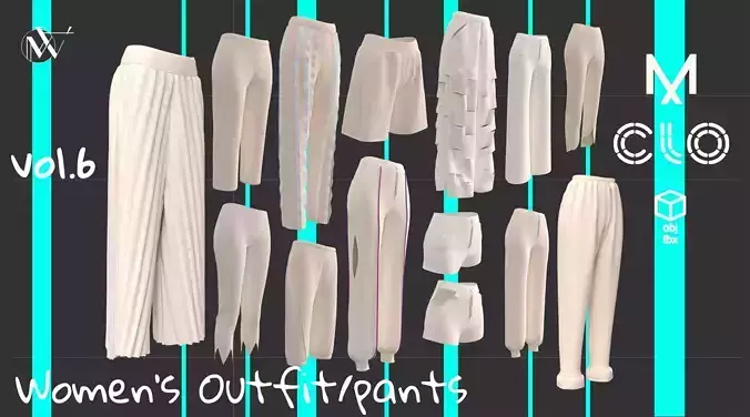 Women Outfit 3D model