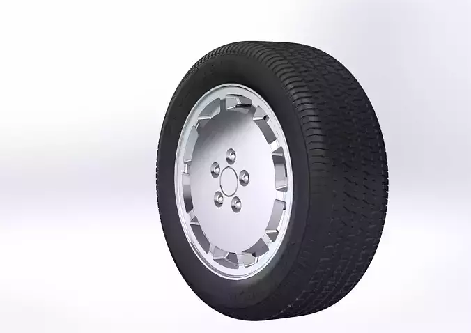 Wheel for scale model SVO 1984