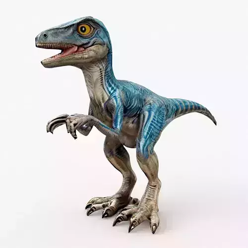 Velociraptor cartoon