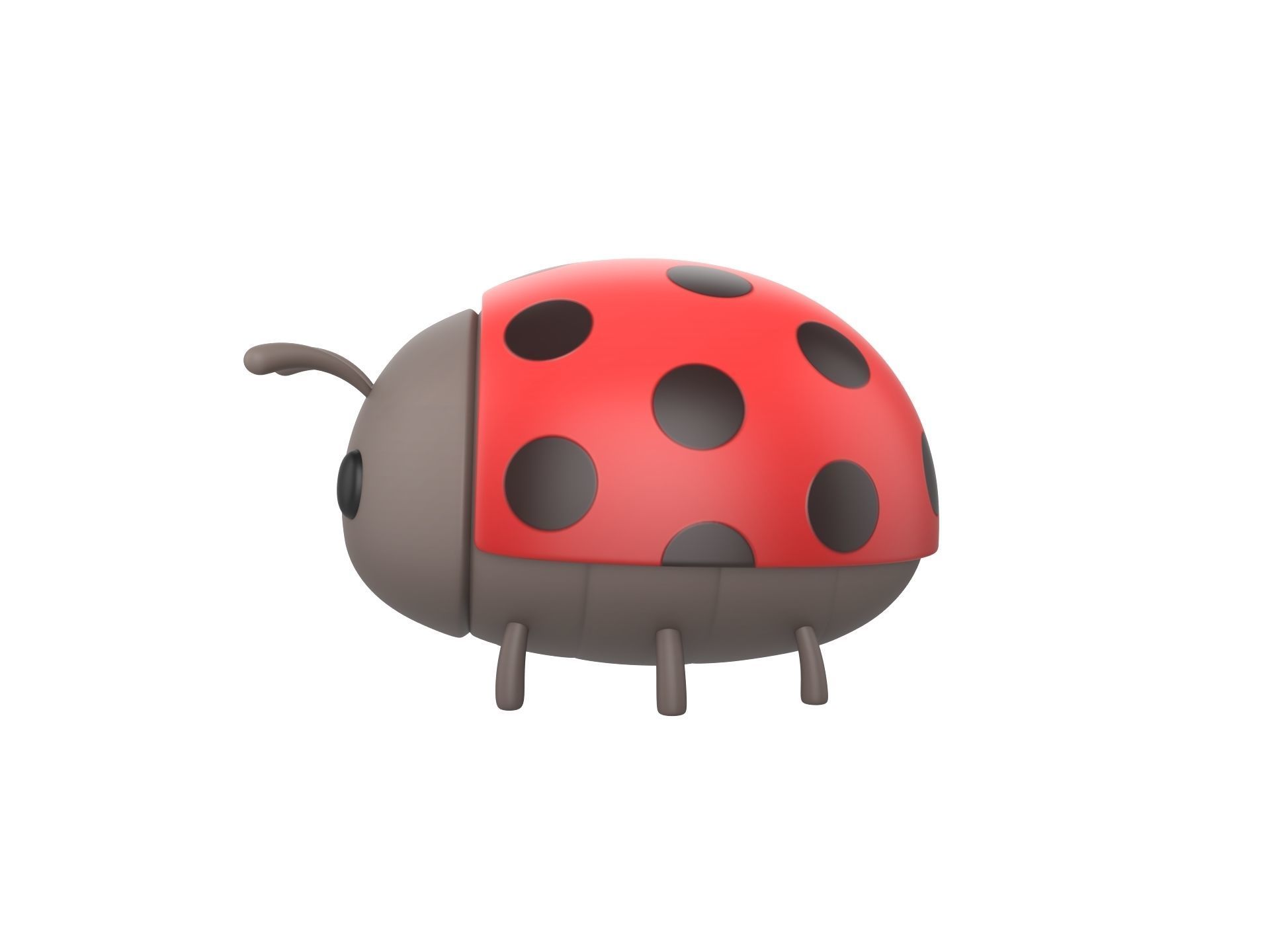 Character296 Ladybug 3D model_7
