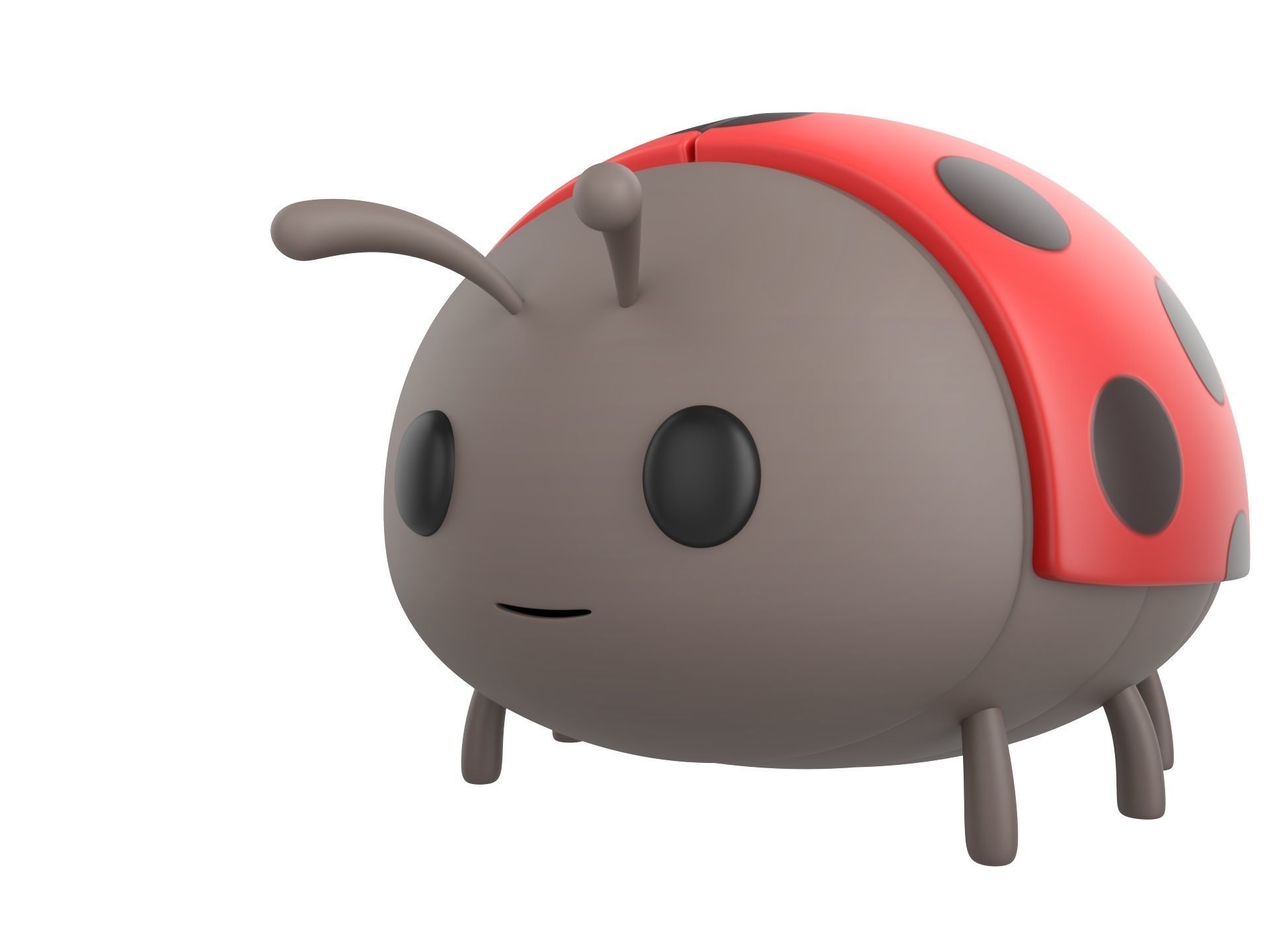 Character296 Ladybug 3D model_8
