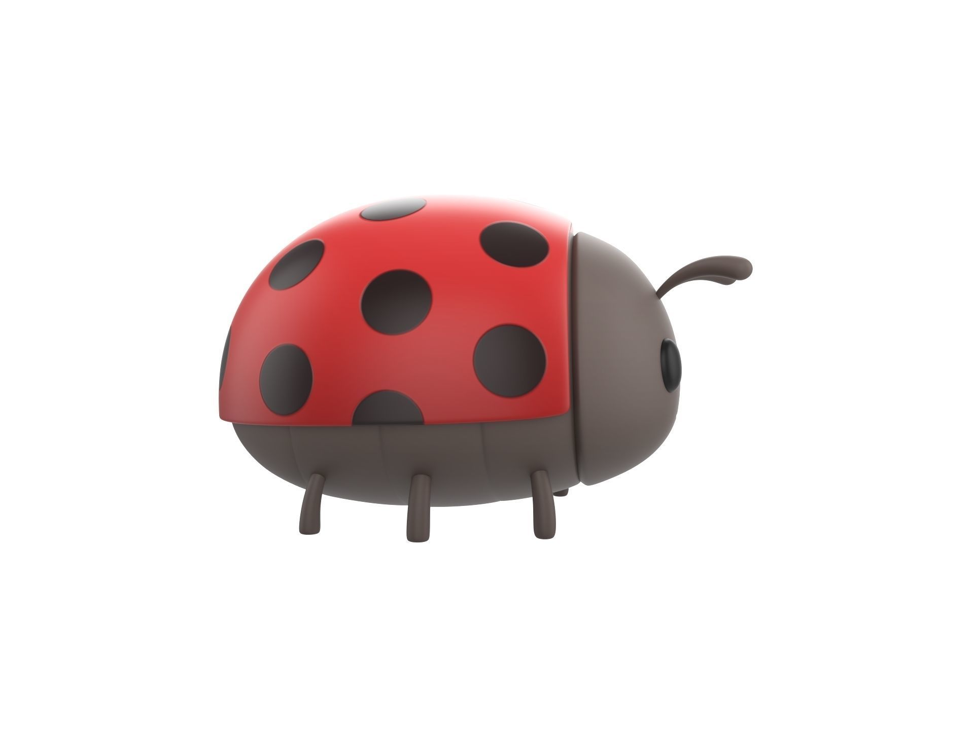 Character296 Ladybug 3D model_3