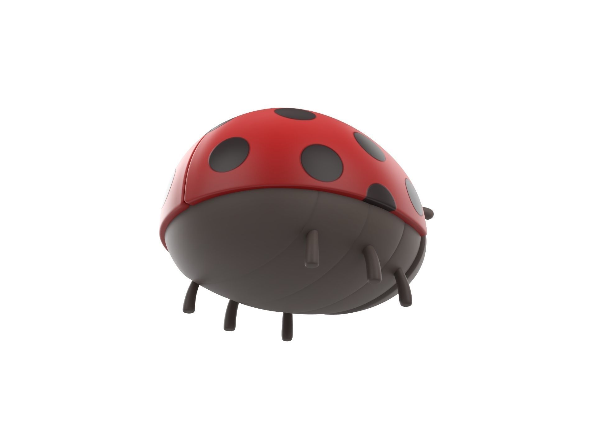 Character296 Ladybug 3D model_4