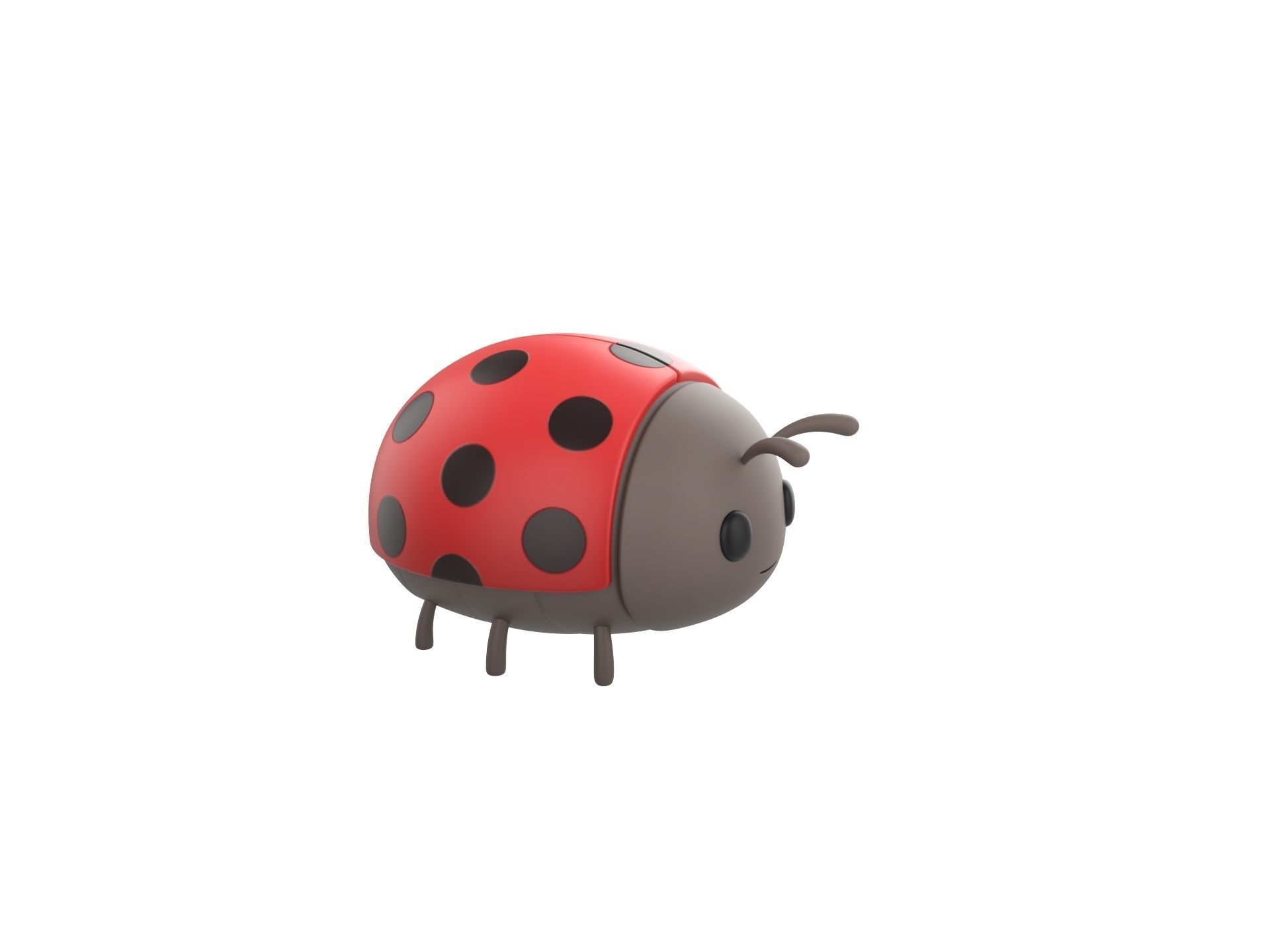 Character296 Ladybug 3D model_9