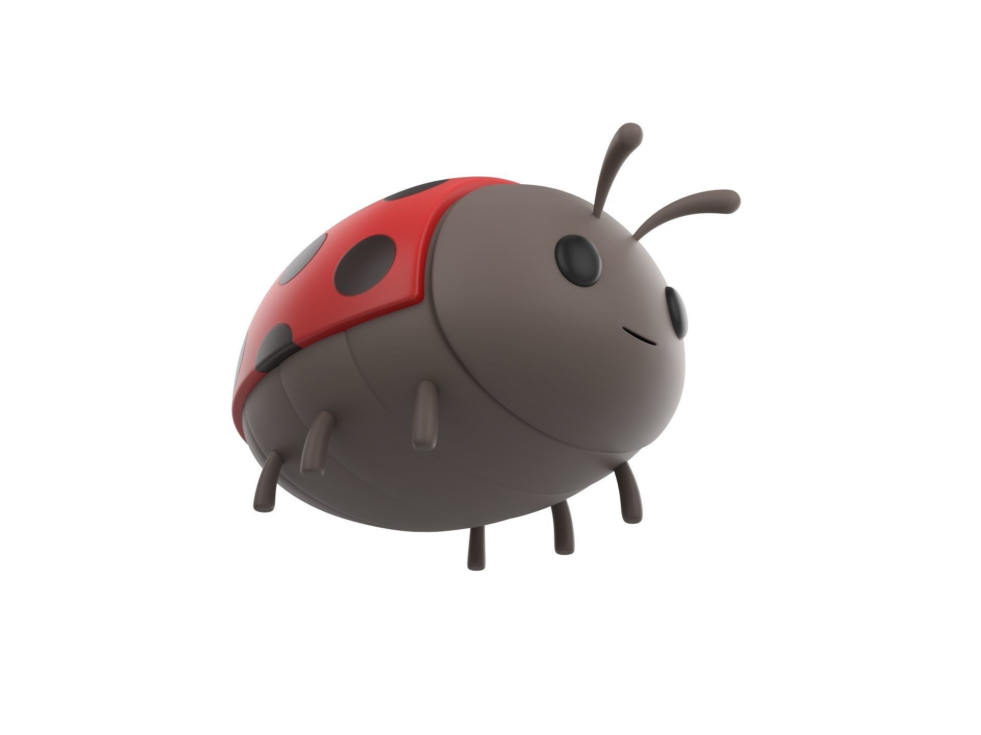 Character296 Ladybug 3D model_2