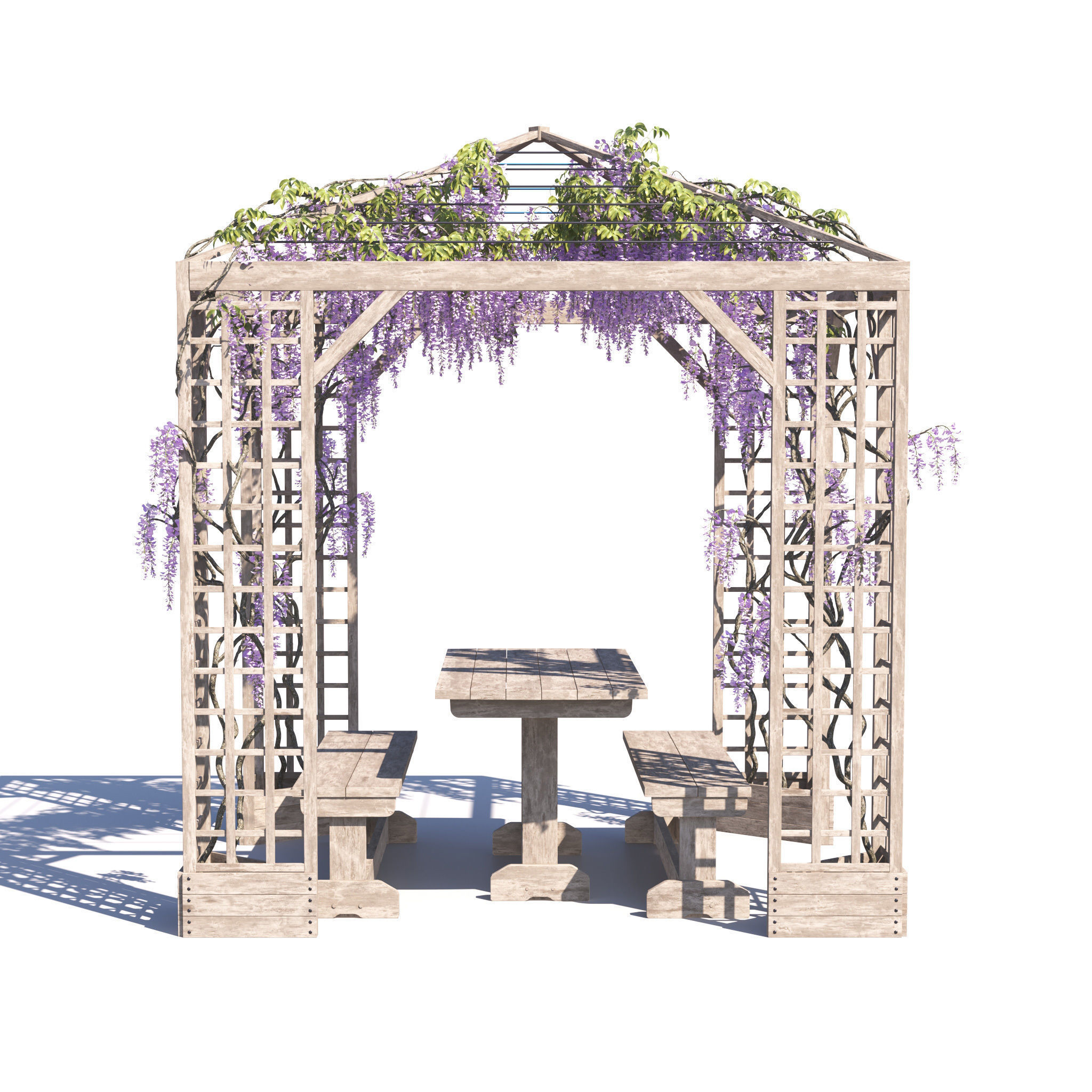 Archmodels vol 275 for c4d - garden plants 3D model_35
