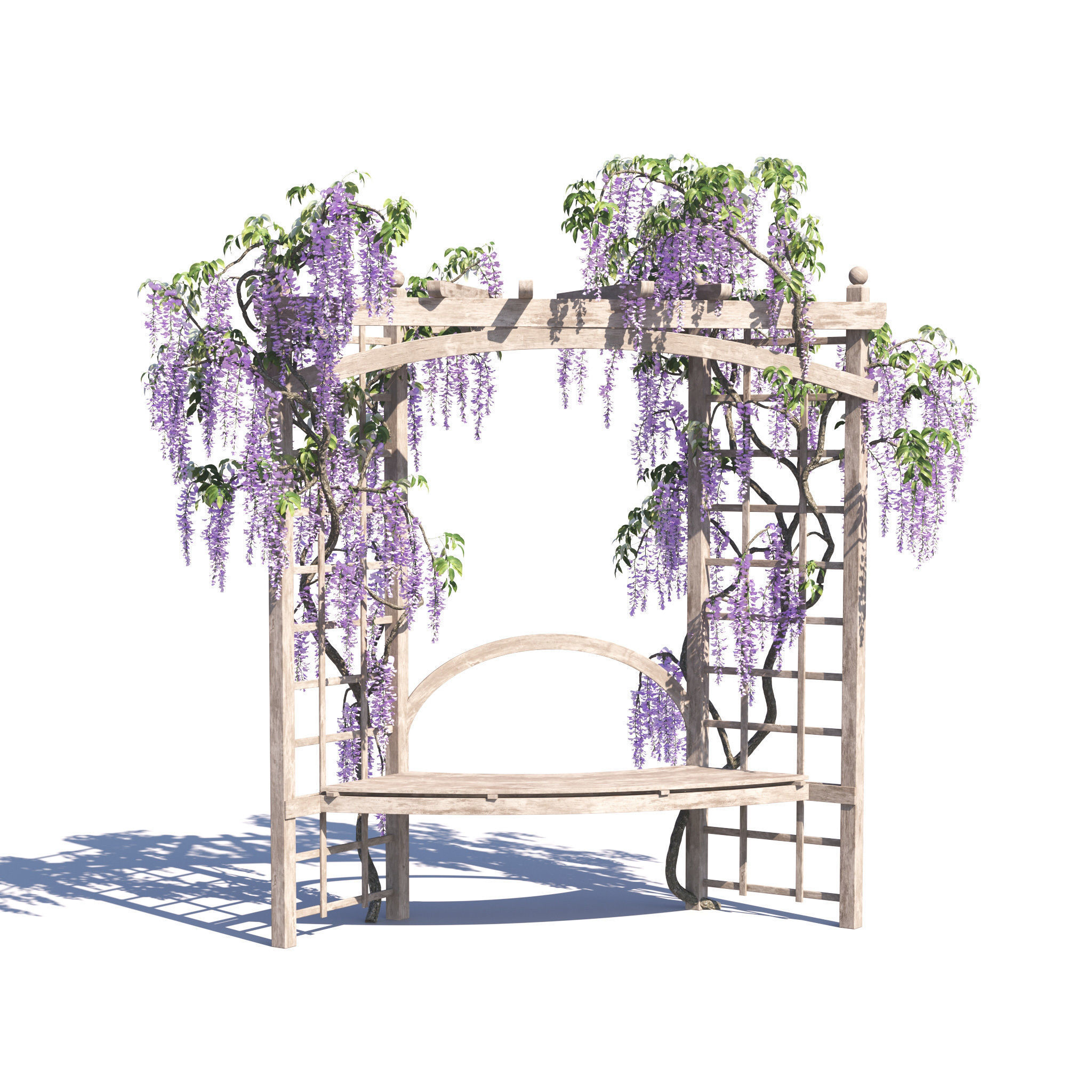 Archmodels vol 275 for c4d - garden plants 3D model_33