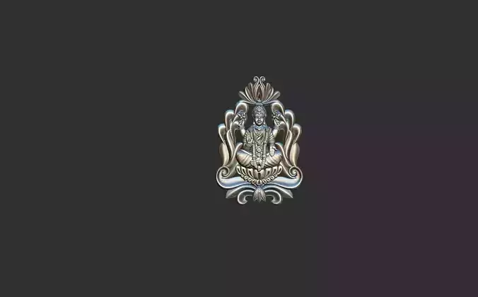 Laxmi Ji Ka Pendent 3D print model