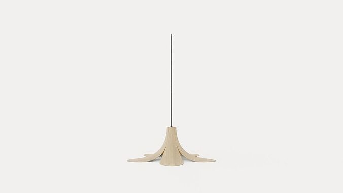 Jazz Lamp Low-poly 3D model