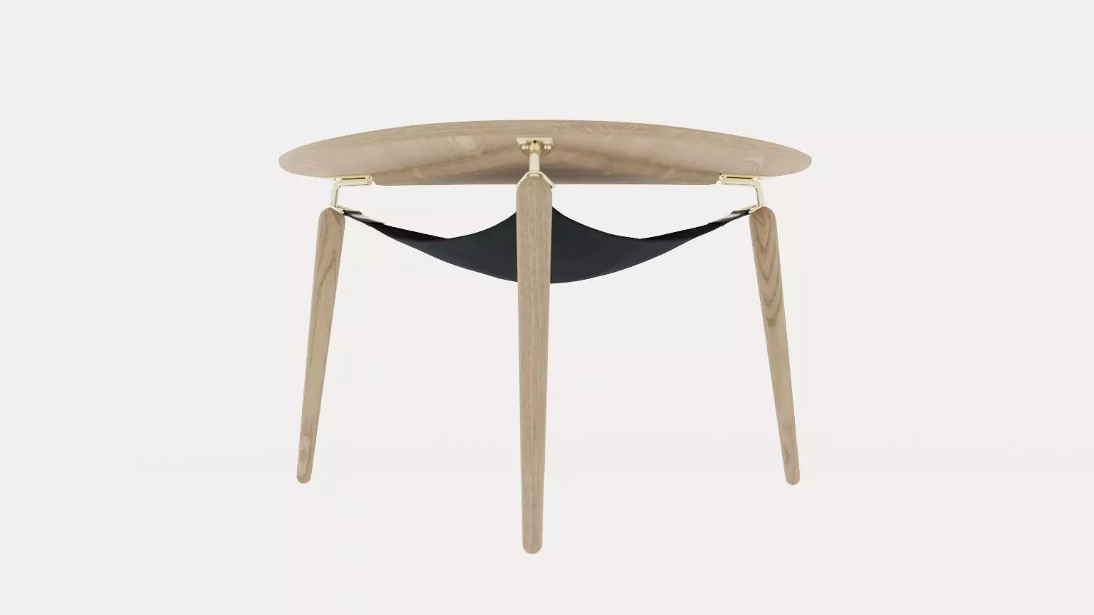 Hang Out Table Low-poly 3D model_0