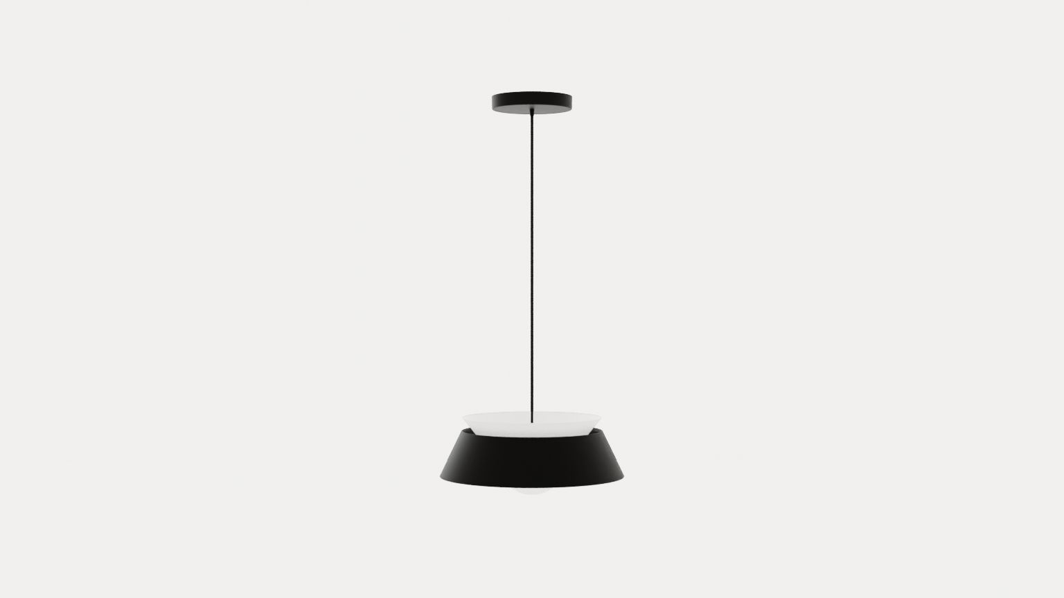 Cuna Lamp Low-poly 3D model_1
