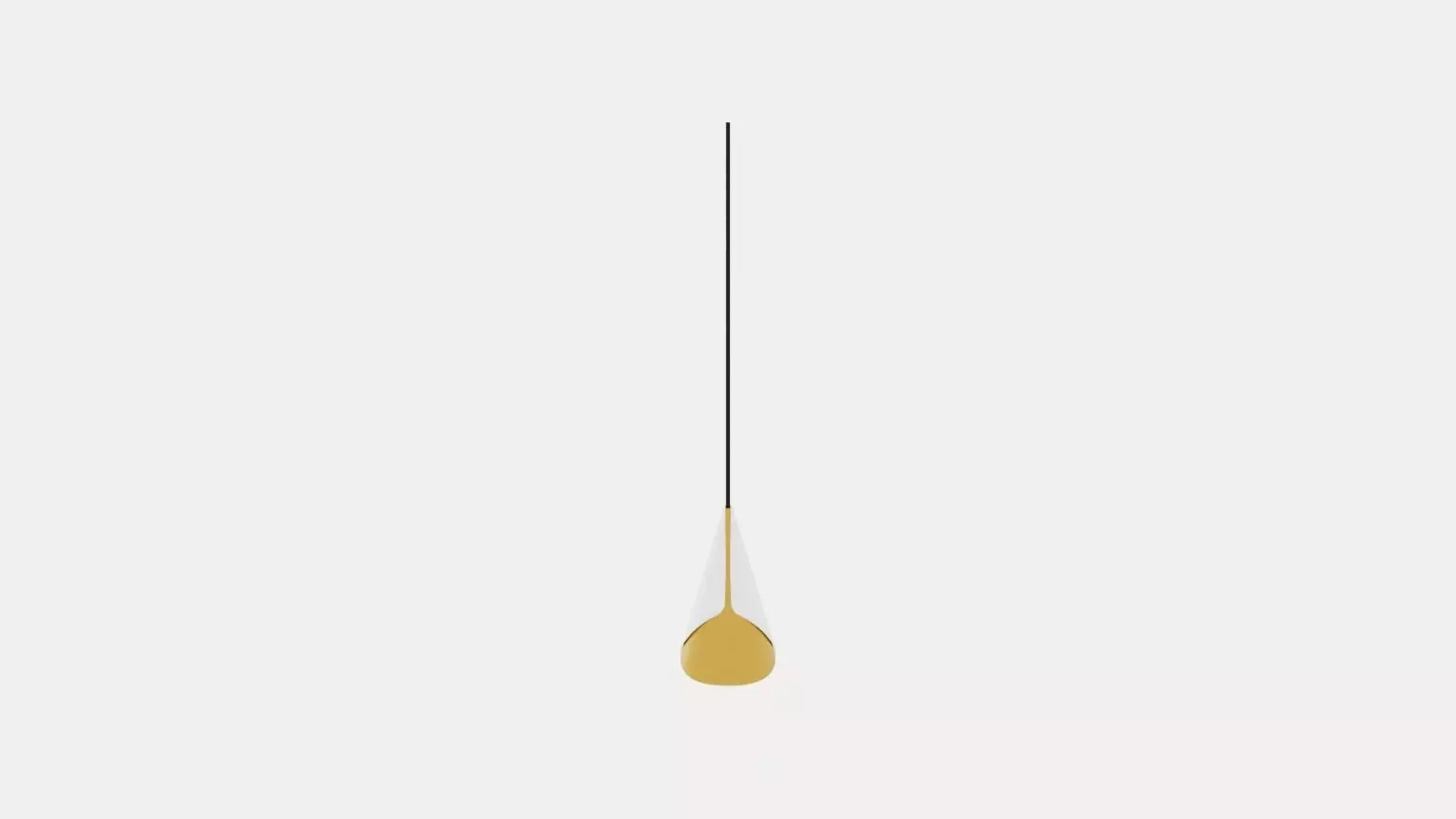 Cornet Lamp Low-poly 3D model_0