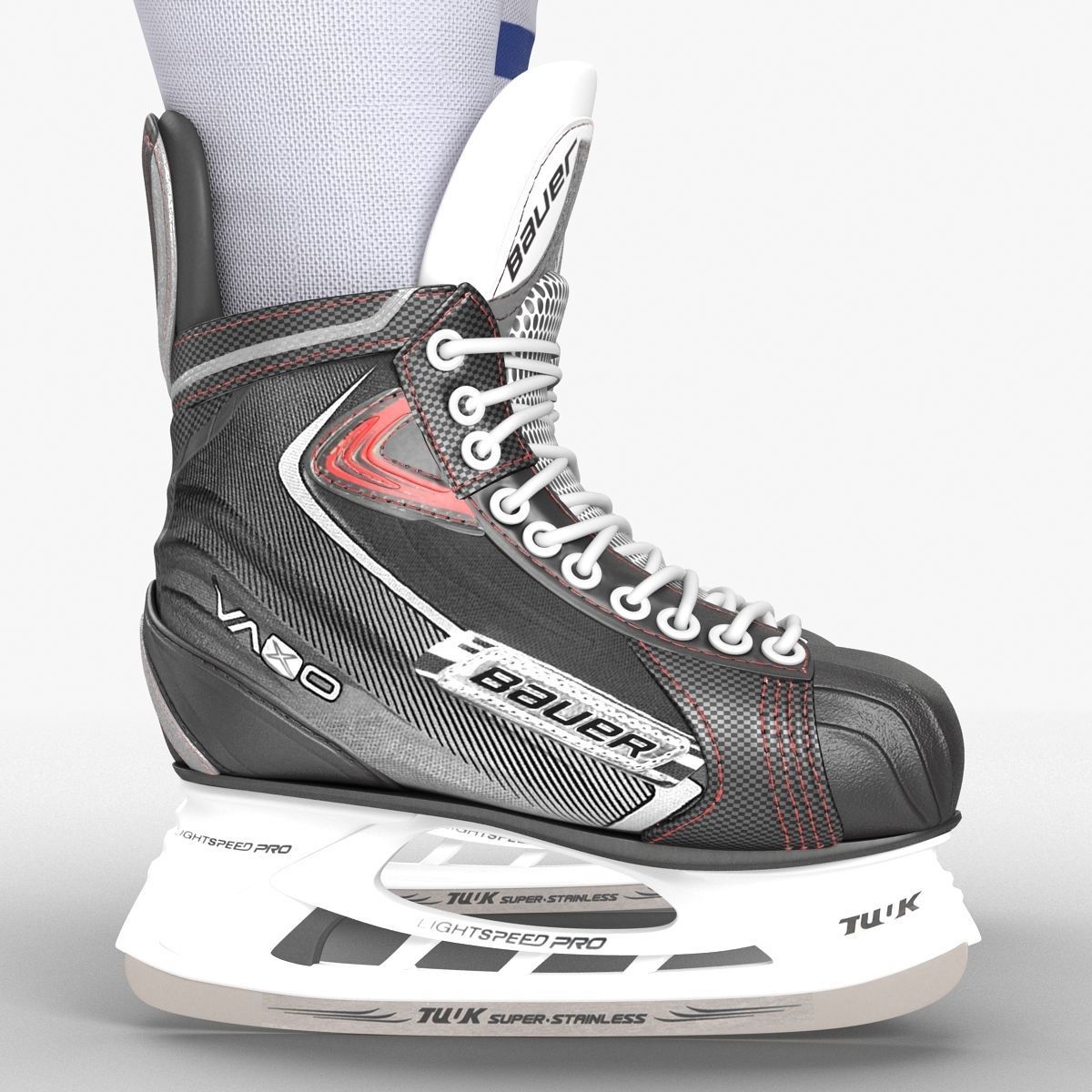 Hockey Player Montreal Canadiens Rigged for Maya 3D model_42