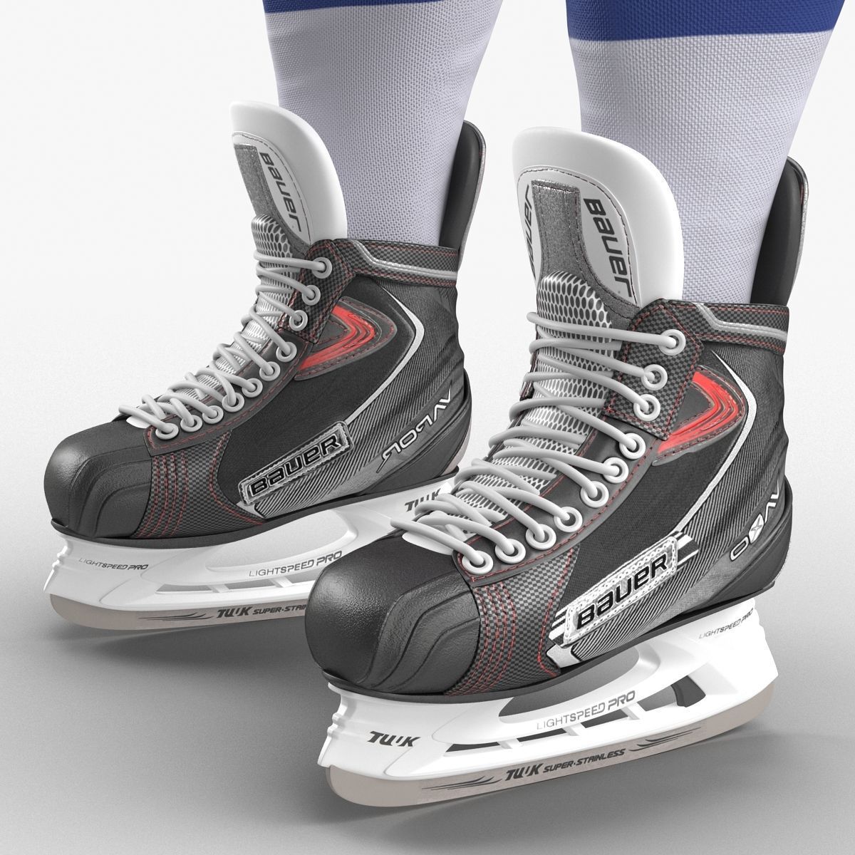 Hockey Player Montreal Canadiens Rigged for Maya 3D model_41