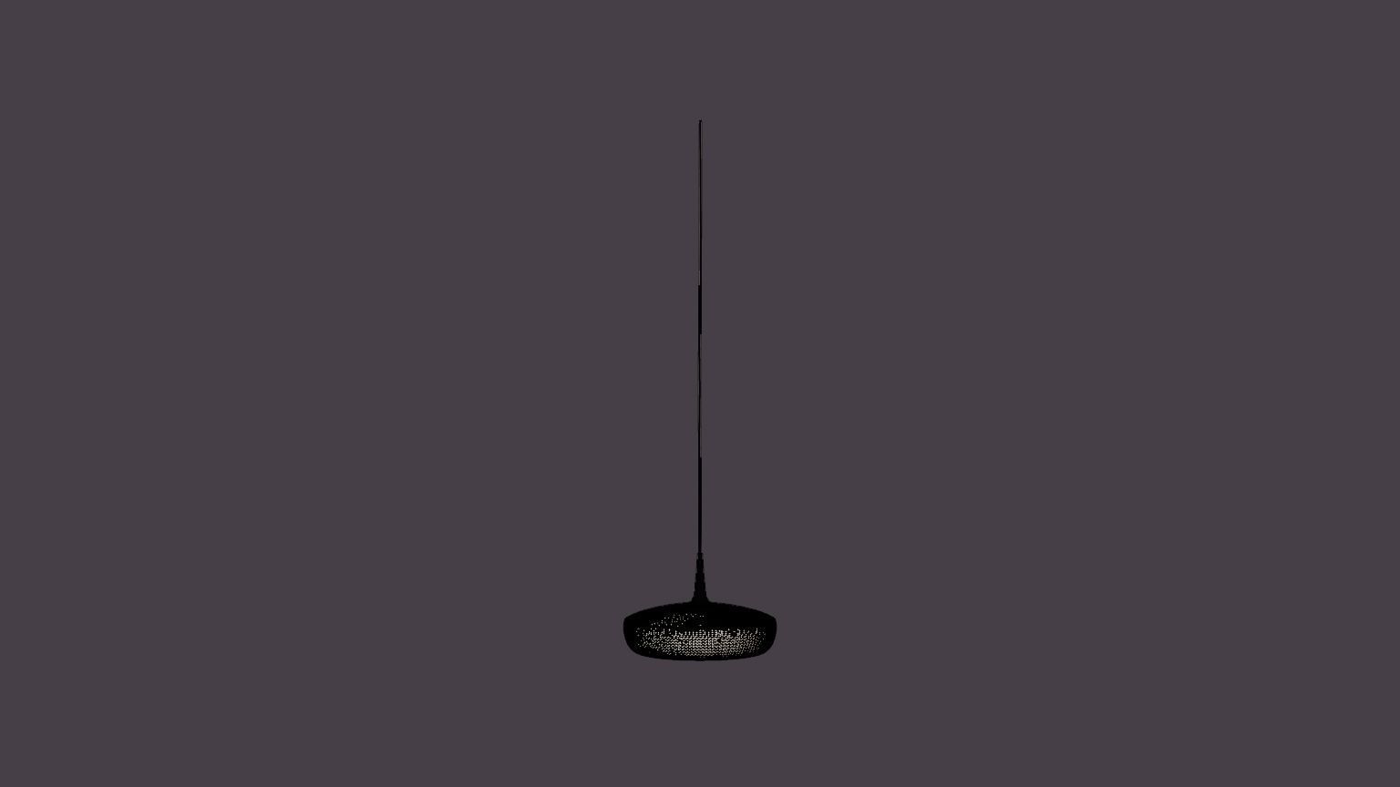 Clava Dine Lamp Low-poly 3D model_6