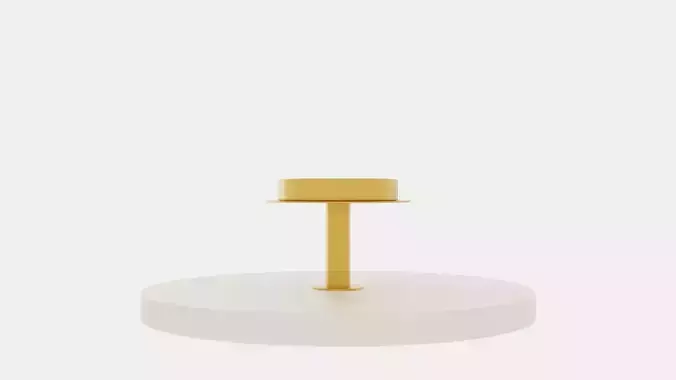 Asteria Up Lamp Low-poly 3D model
