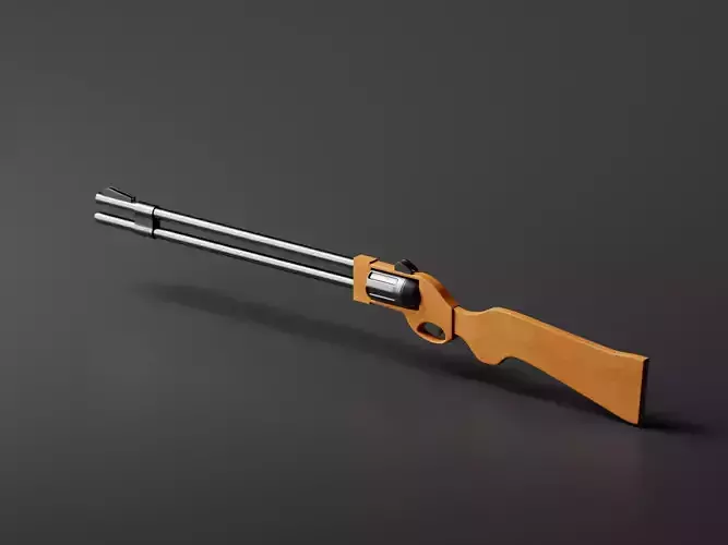 Flobert revolver Safari Sport 3D Model