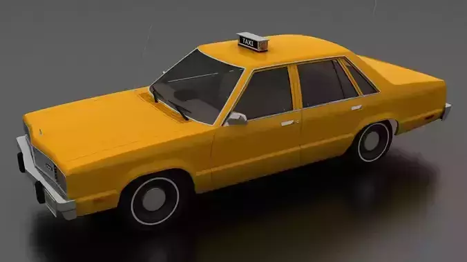 Fairmont 4dr Sedan 1978 Taxi Unmarked