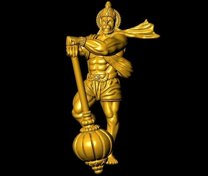 hanuman 3dm 3D model_1