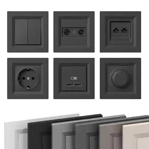 Schneider Asfora sockets