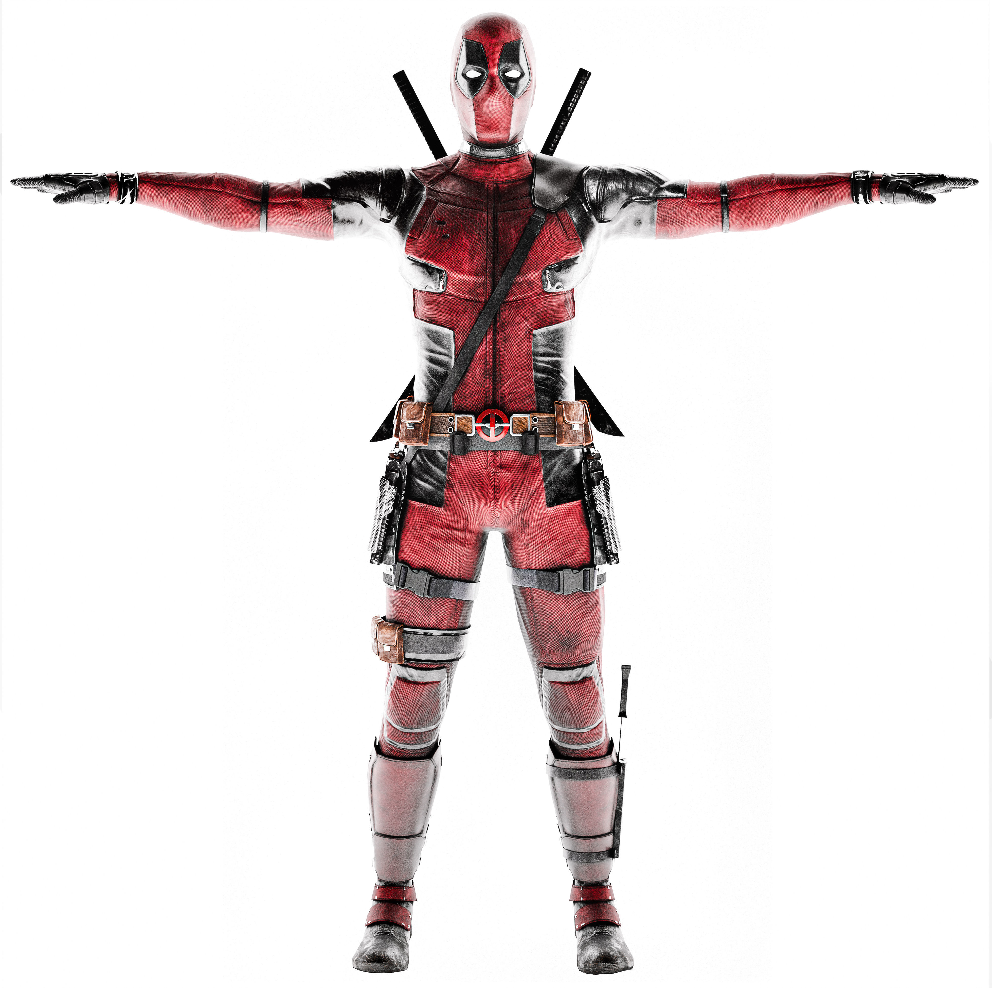 DeadPool 3D Model 3D model_45