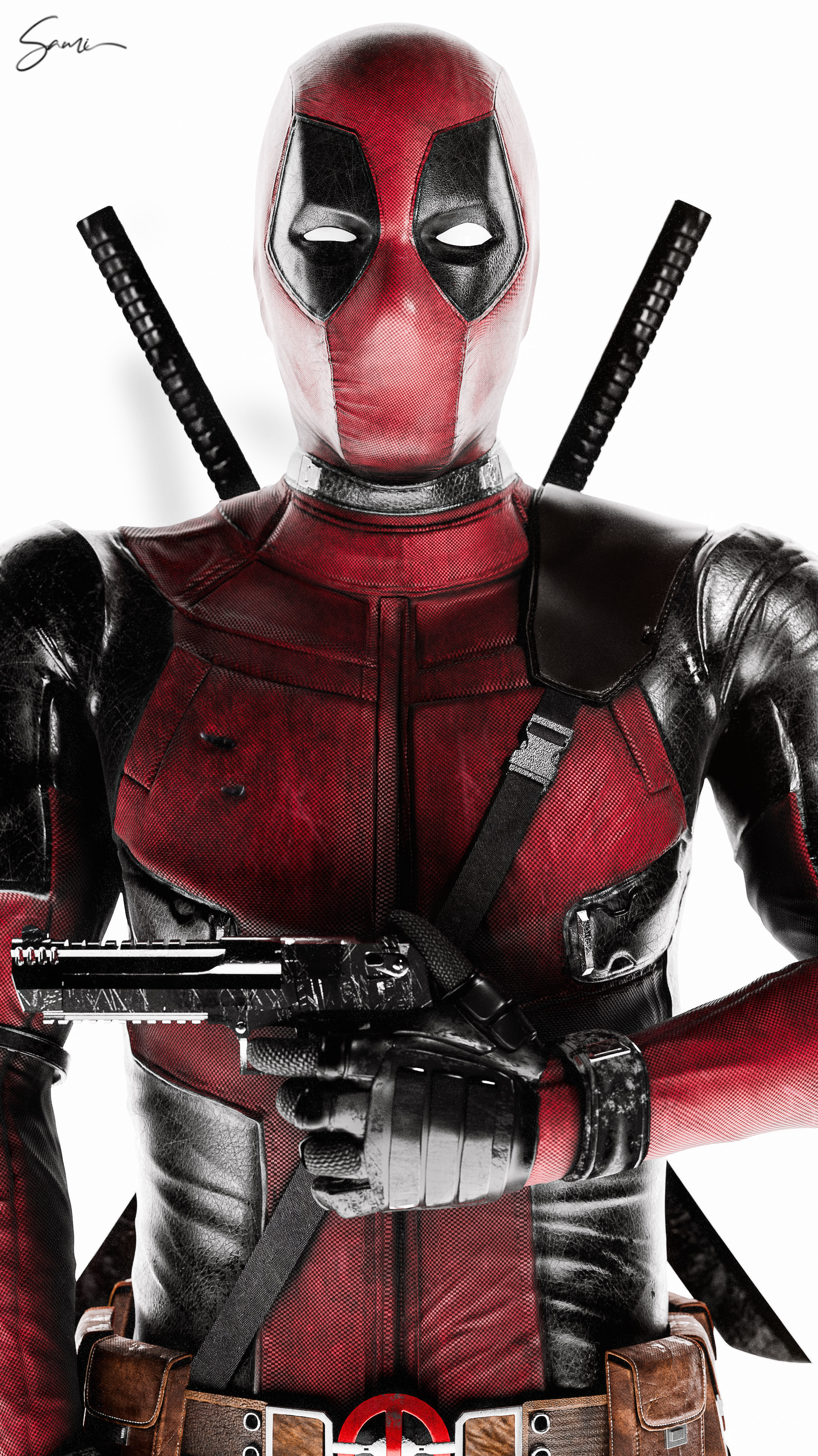 DeadPool 3D Model 3D model_3