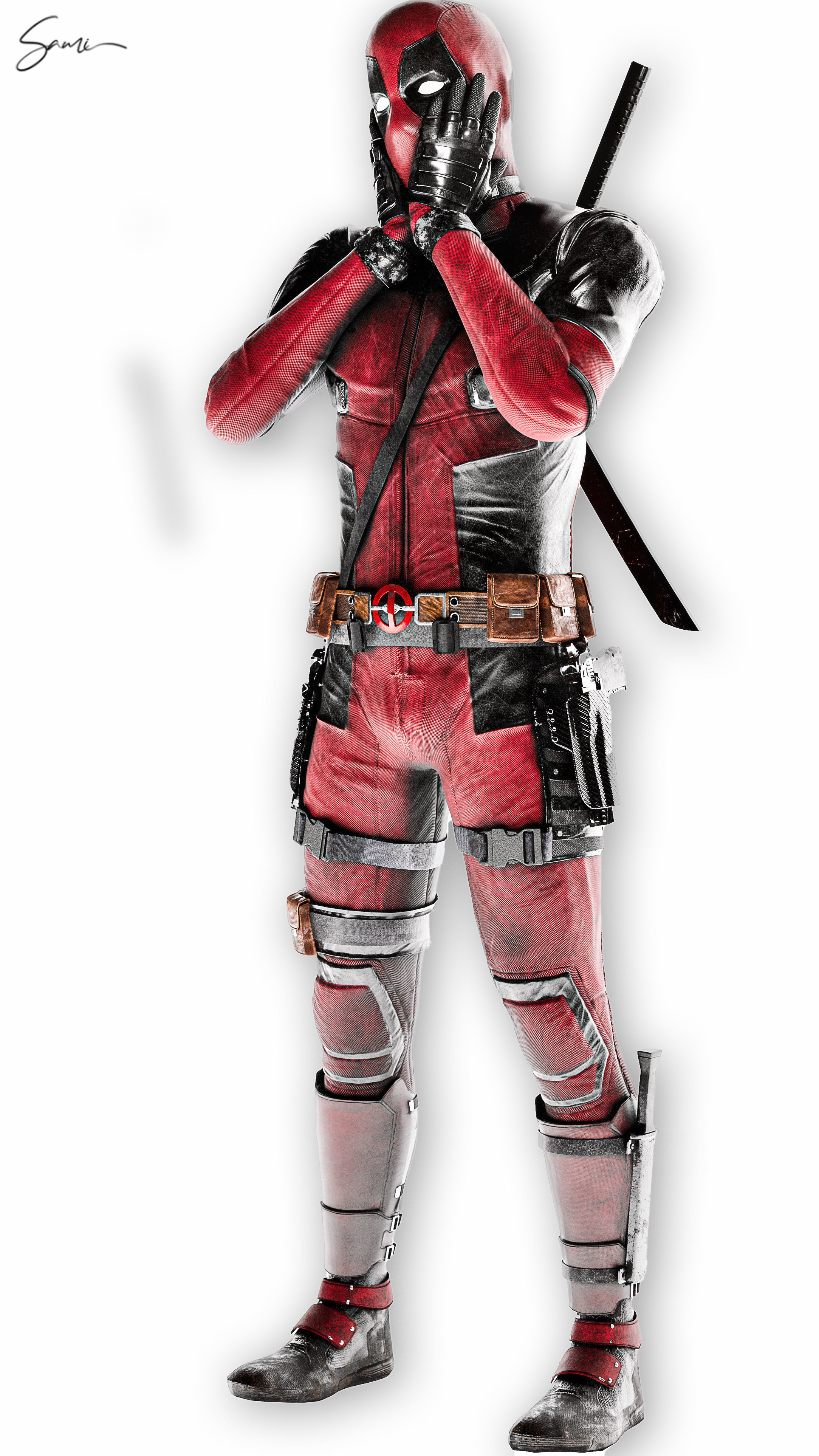 DeadPool 3D Model 3D model_60