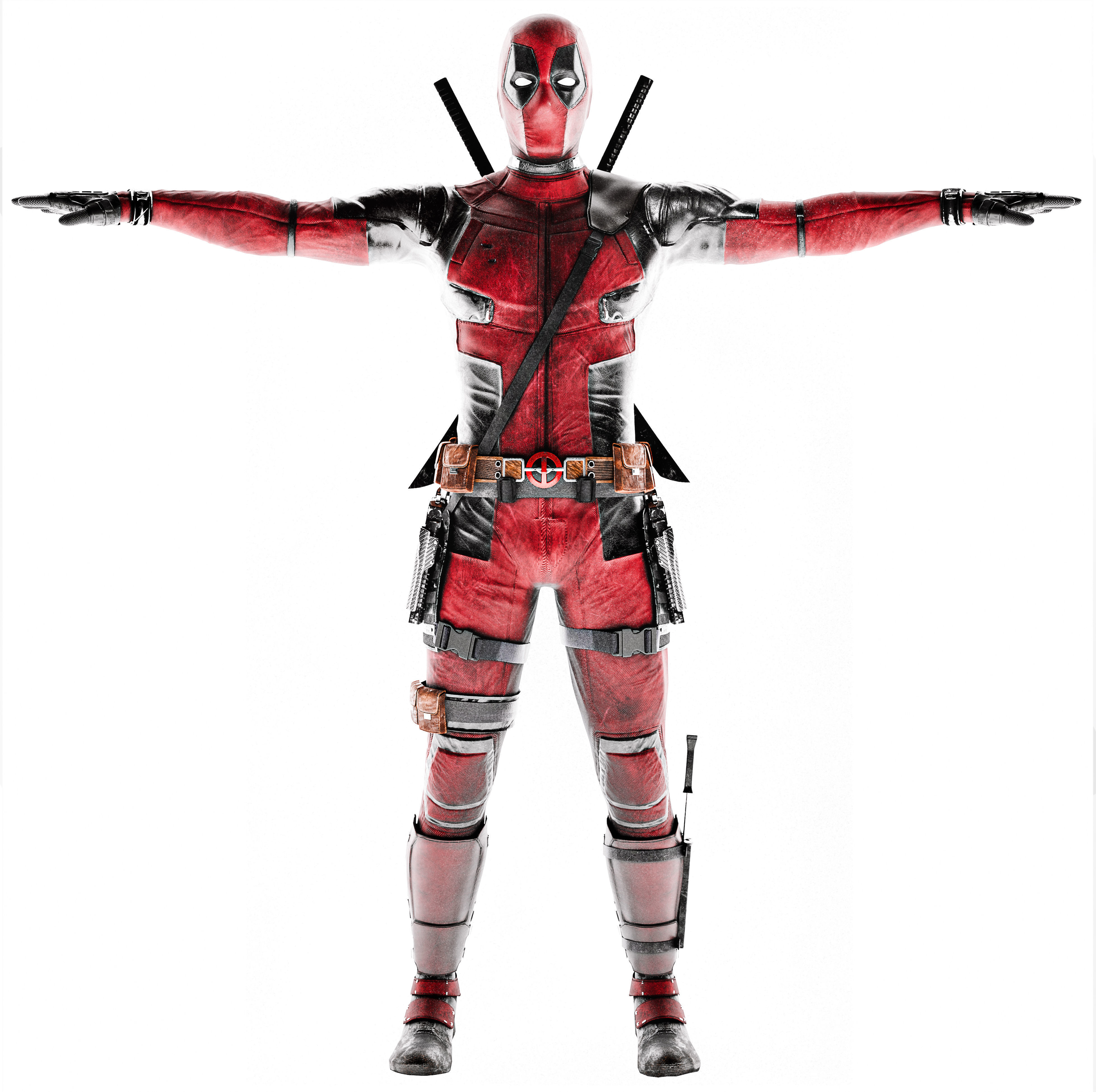 DeadPool 3D Model 3D model_46
