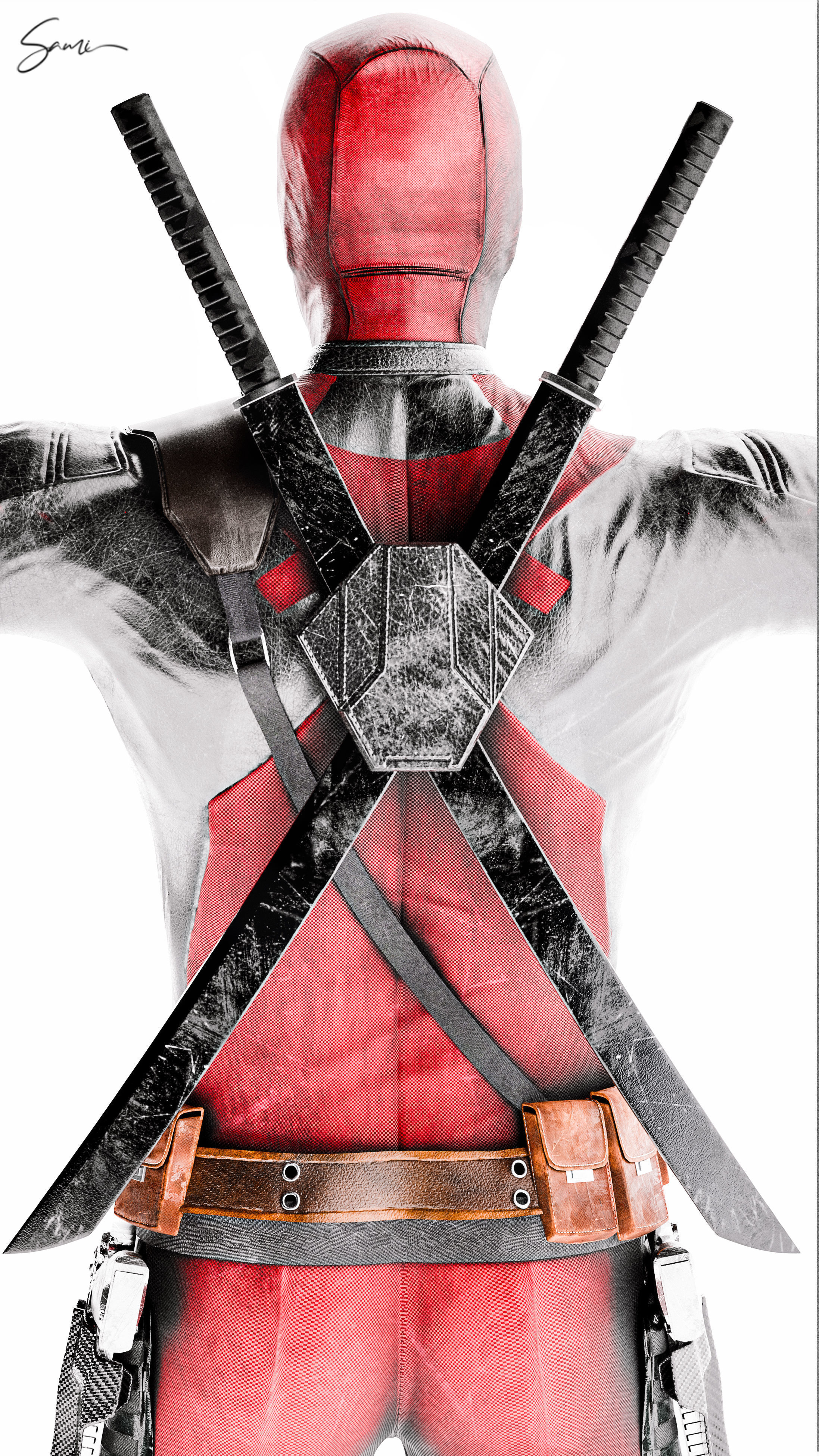 DeadPool 3D Model 3D model_27