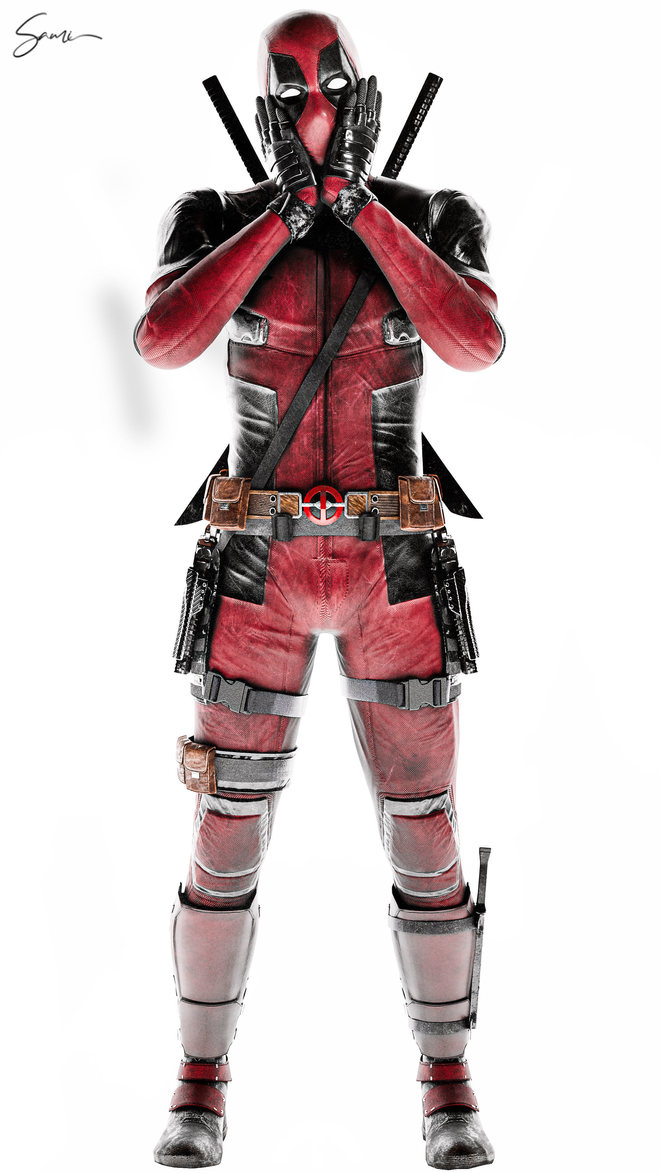 DeadPool 3D Model 3D model_47
