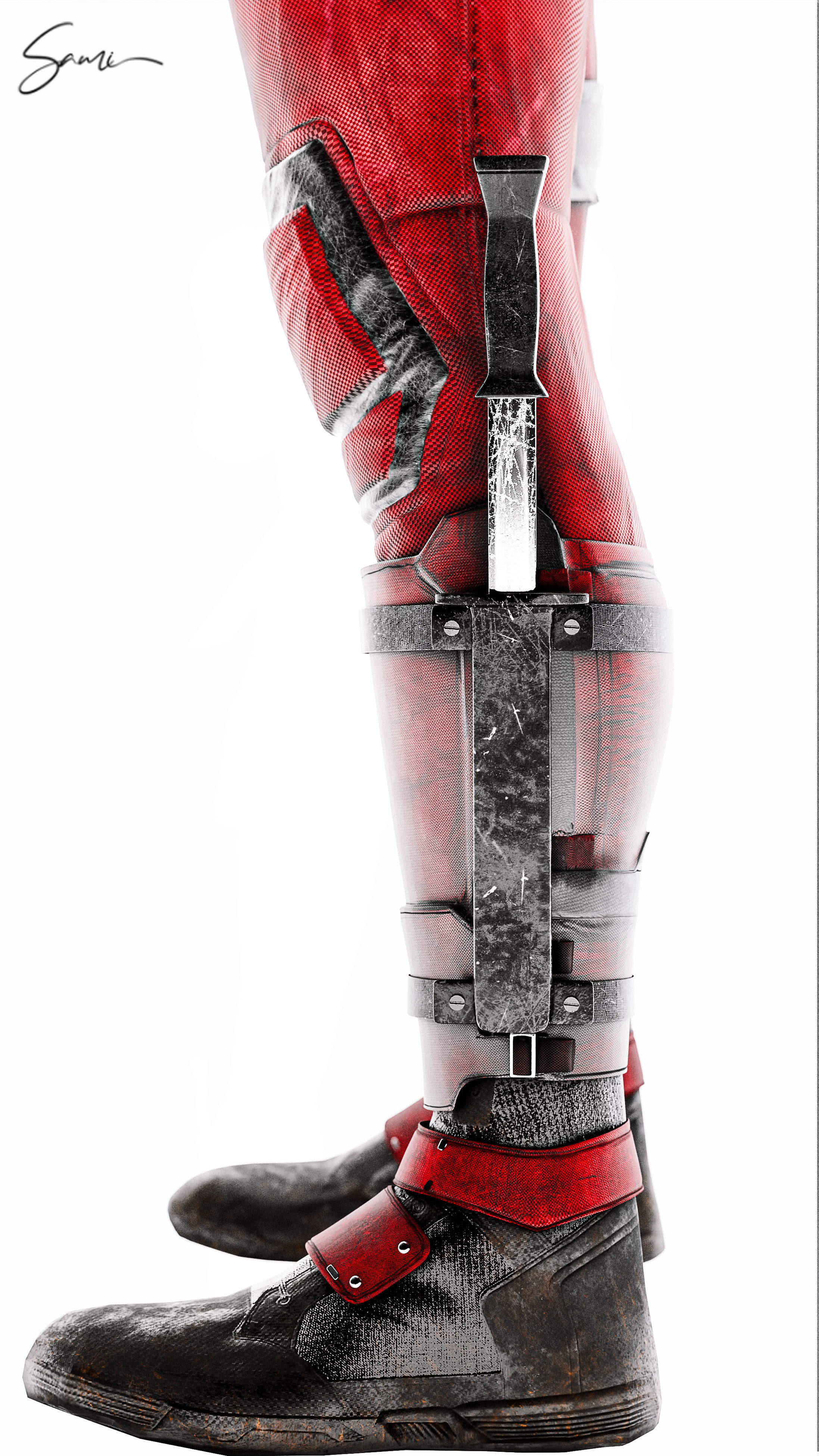 DeadPool 3D Model 3D model_22