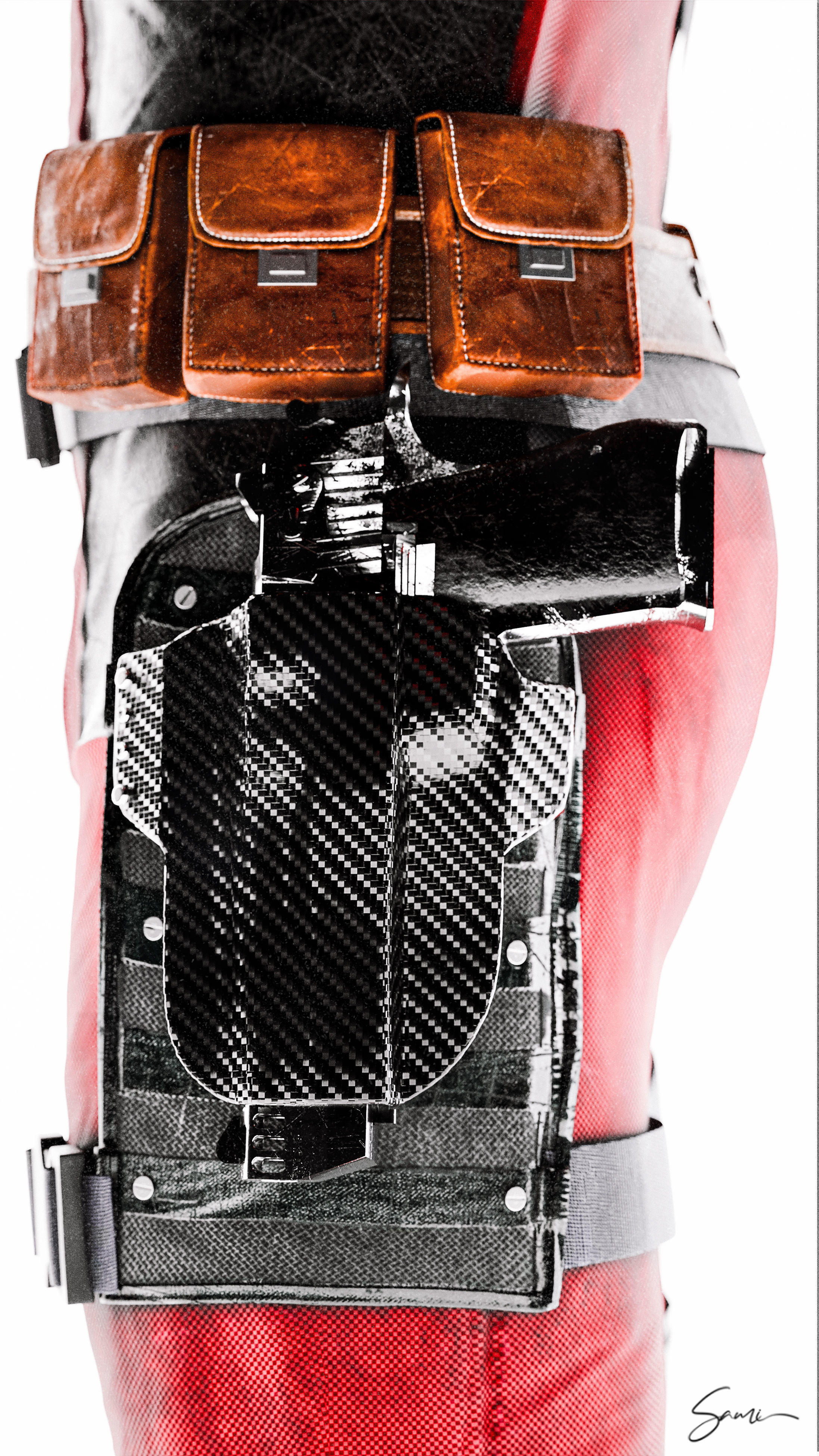 DeadPool 3D Model 3D model_24