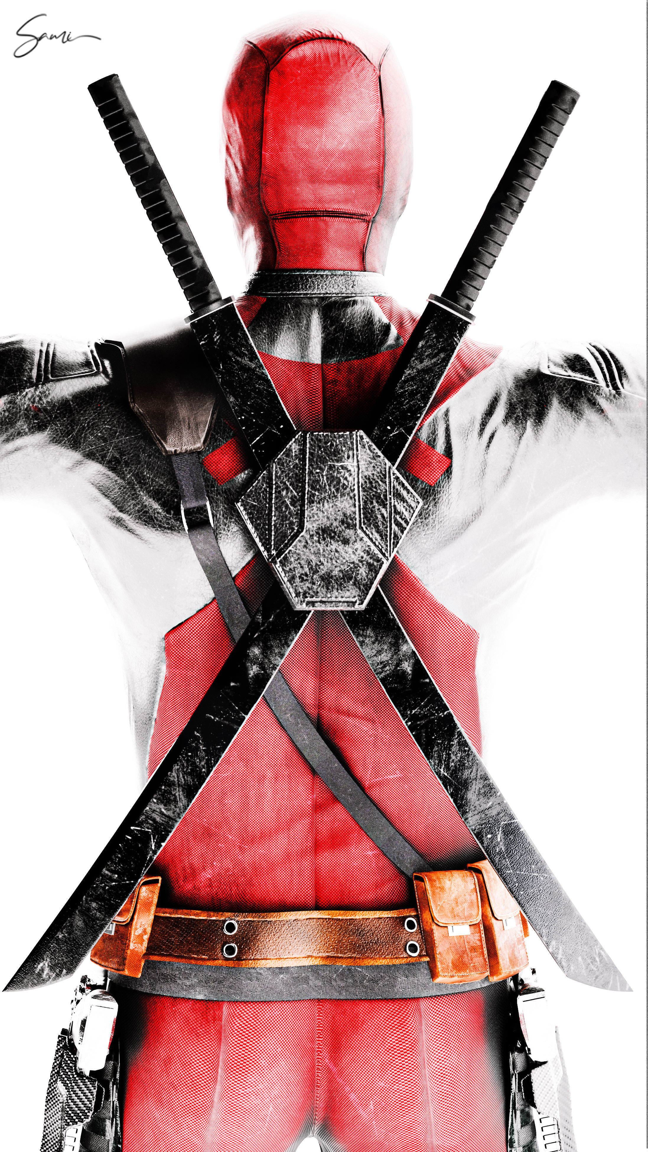 DeadPool 3D Model 3D model_39