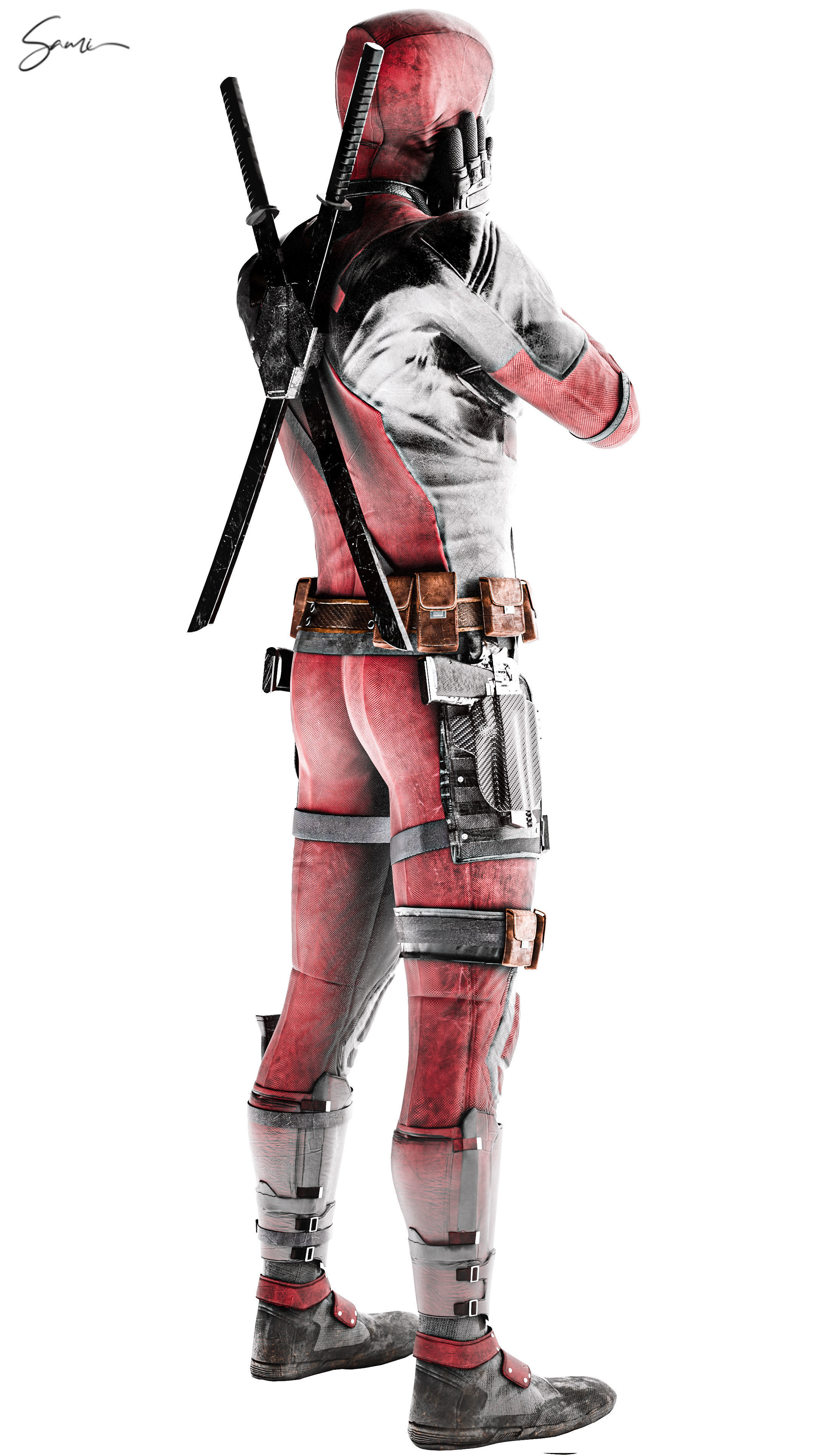 DeadPool 3D Model 3D model_72