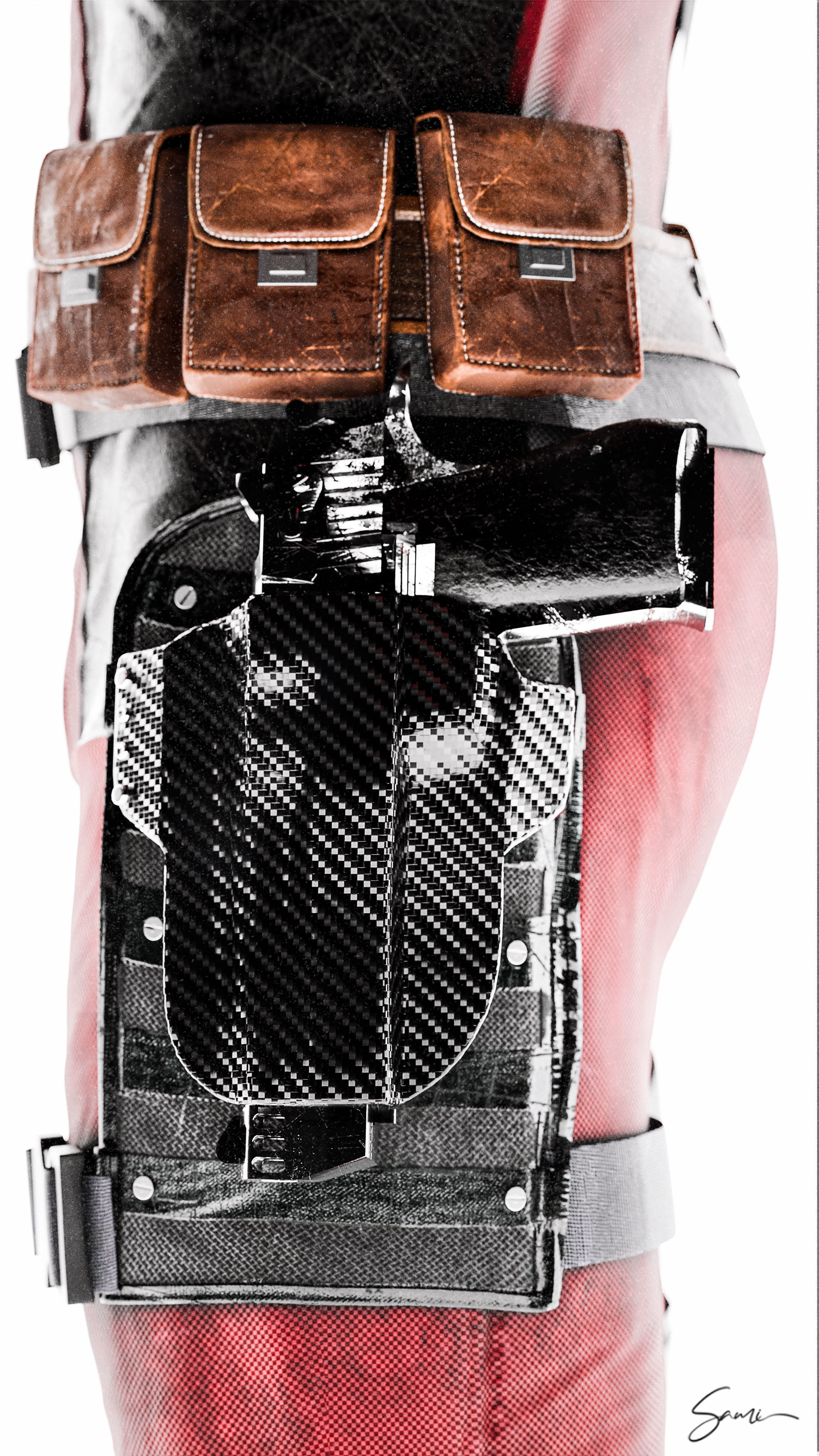 DeadPool 3D Model 3D model_23