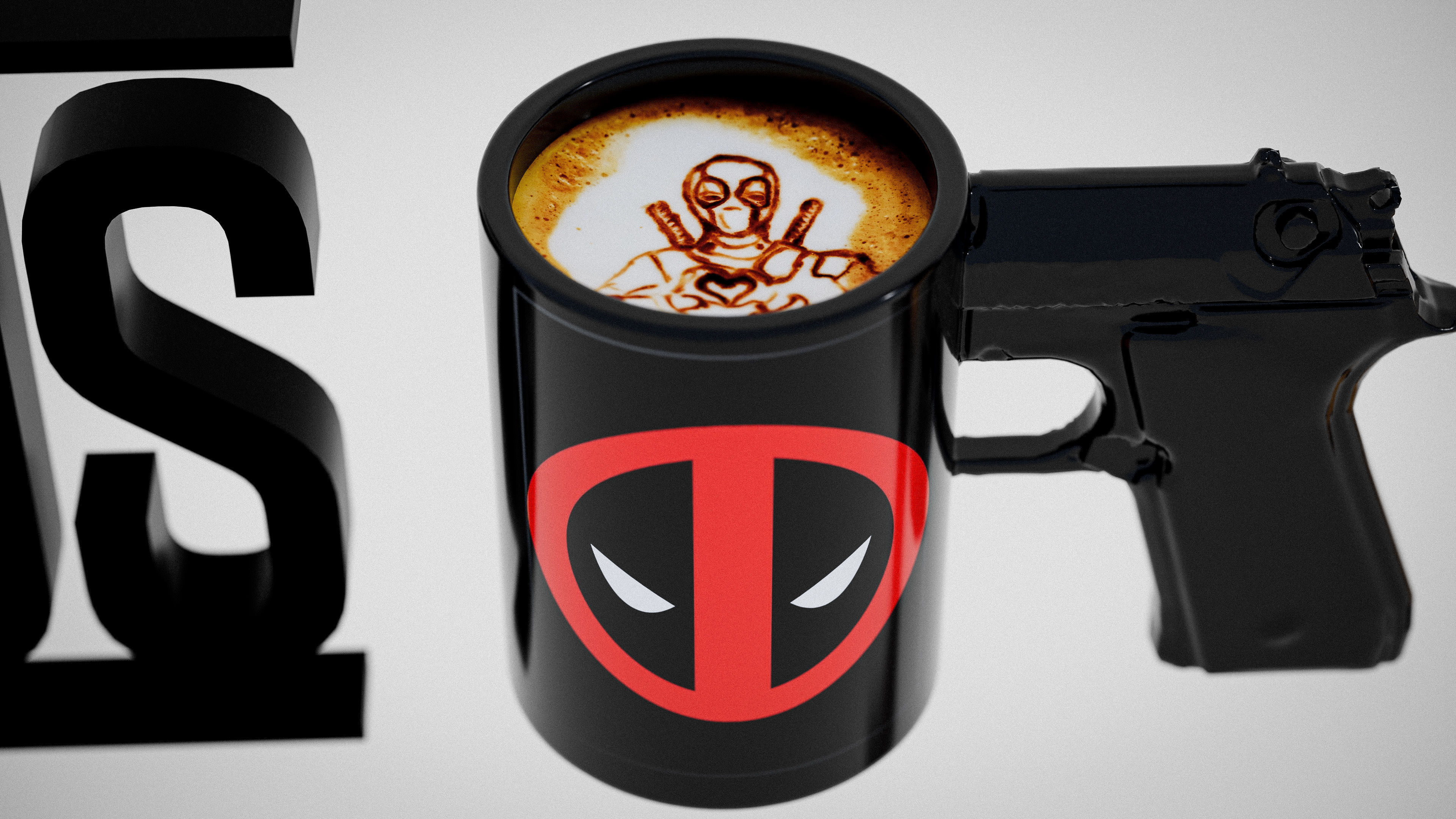 DeadPool 3D Model 3D model_31