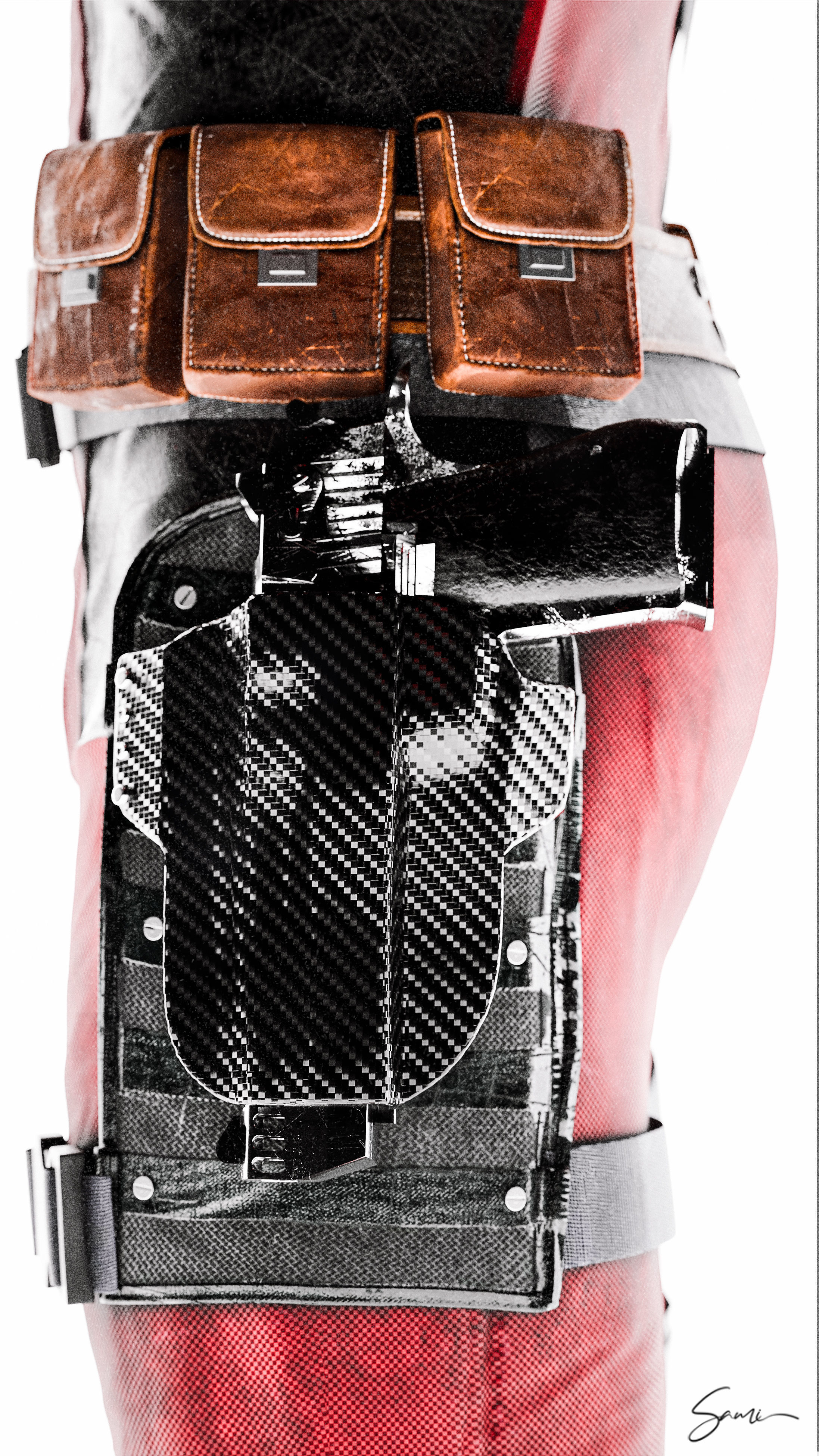 DeadPool 3D Model 3D model_35