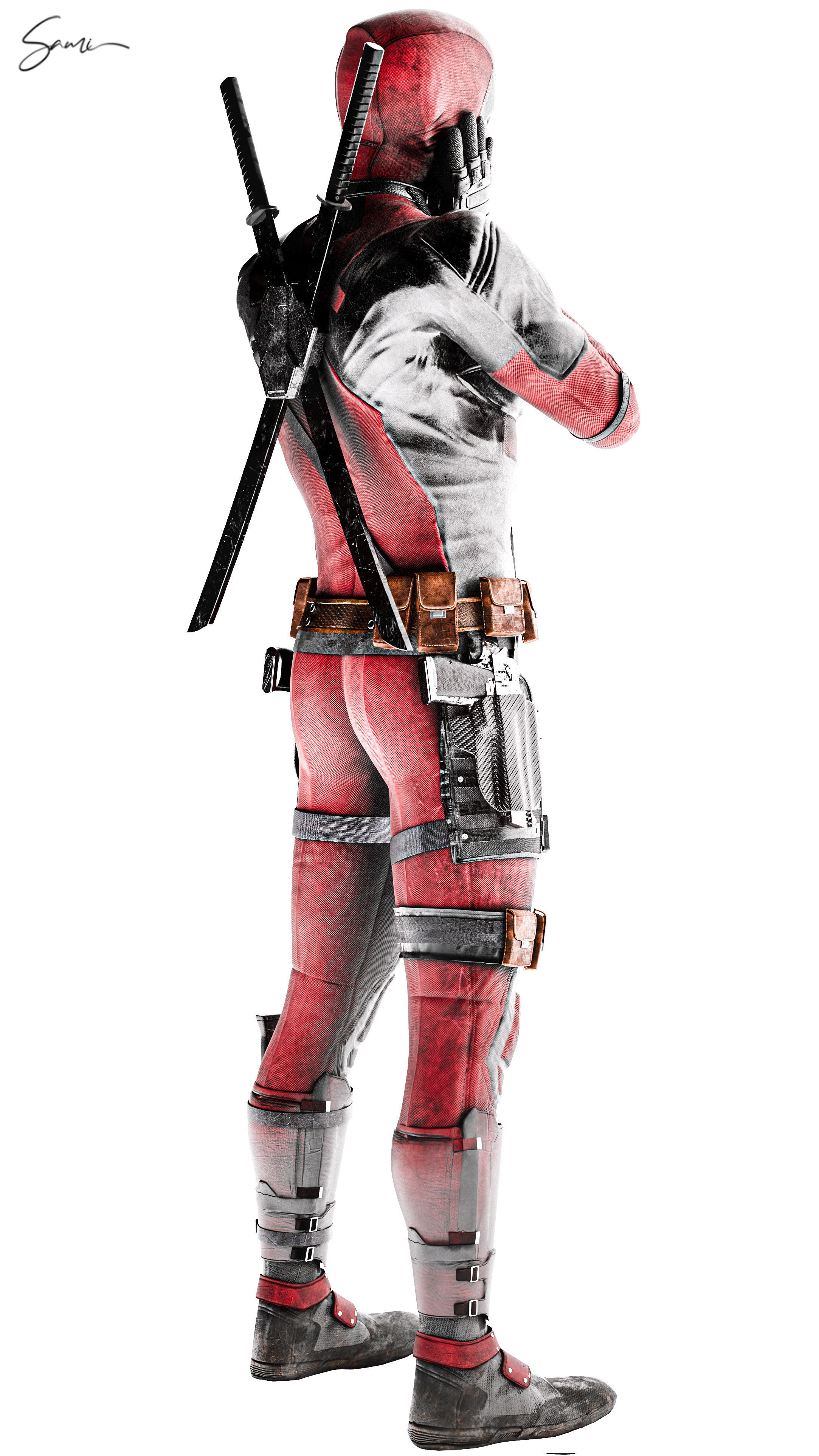 DeadPool 3D Model 3D model_73