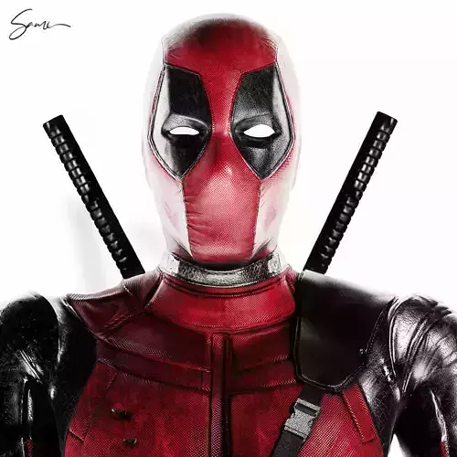 DeadPool 3D Model 3D model