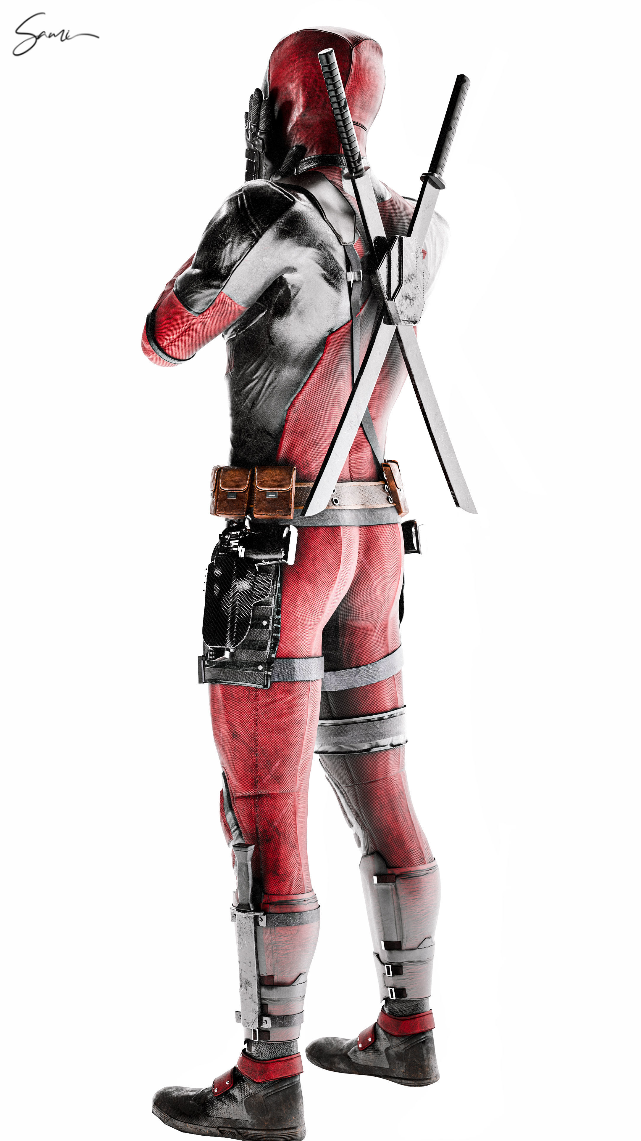DeadPool 3D Model 3D model_57