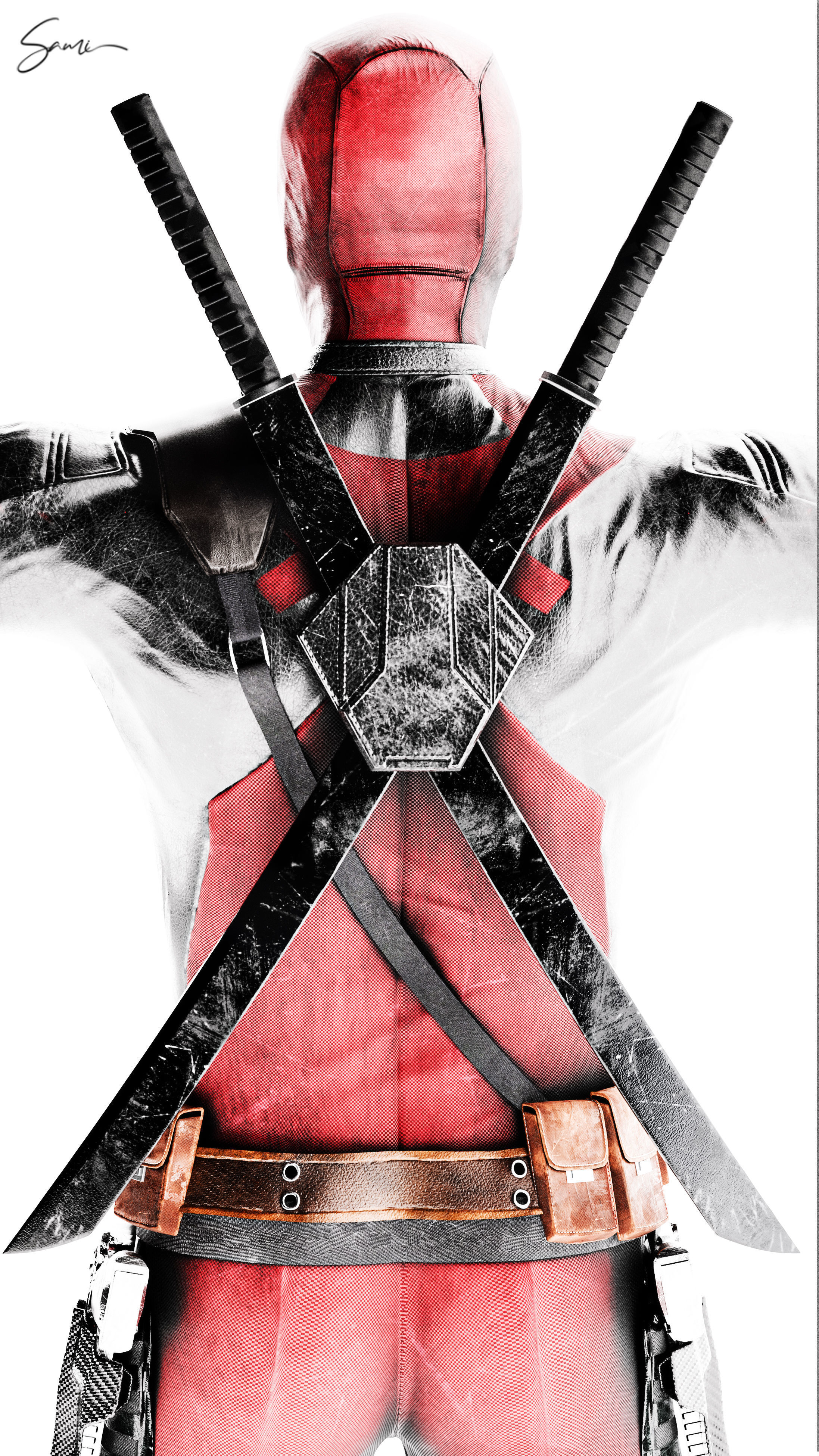 DeadPool 3D Model 3D model_32