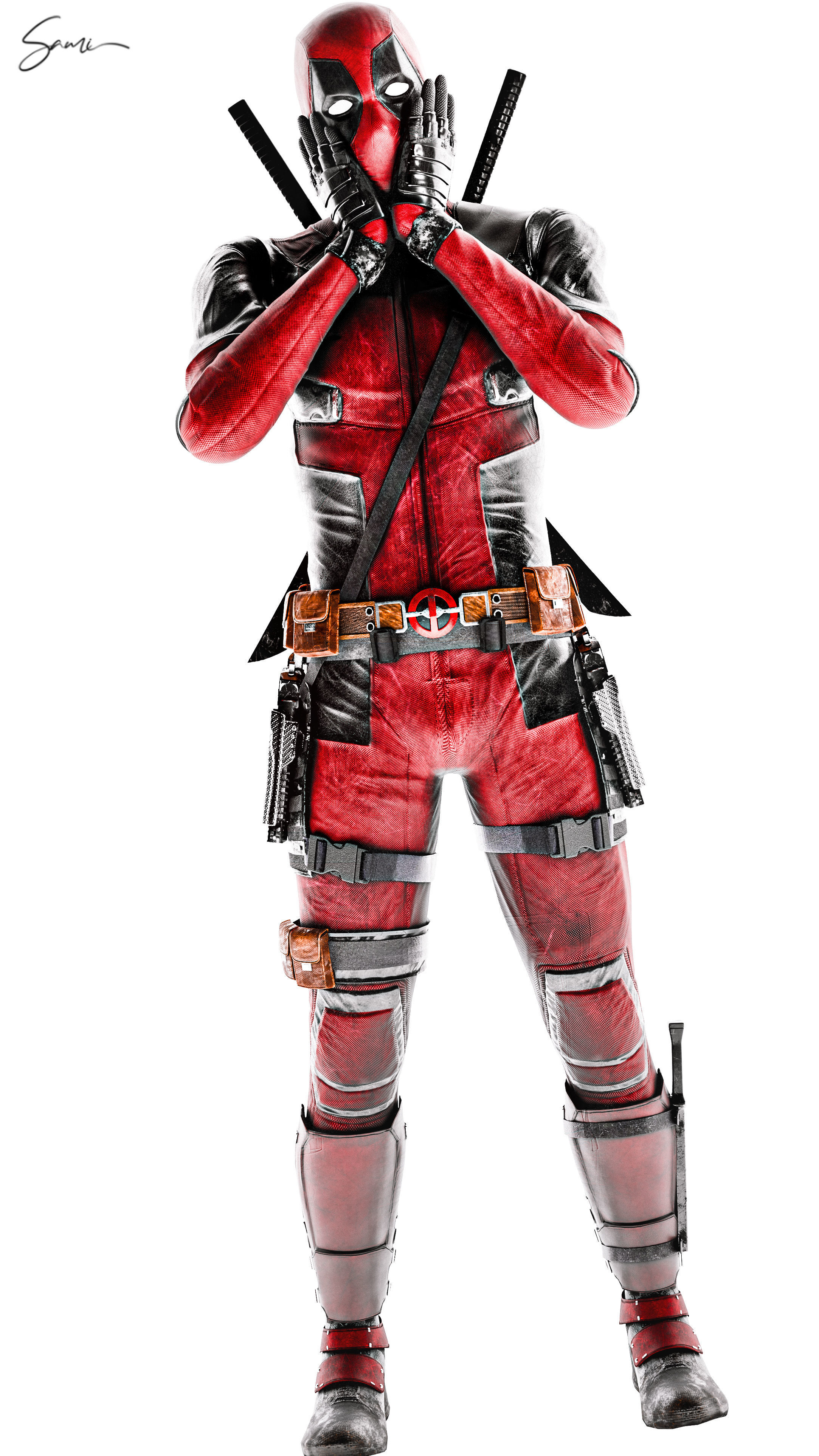 DeadPool 3D Model 3D model_10