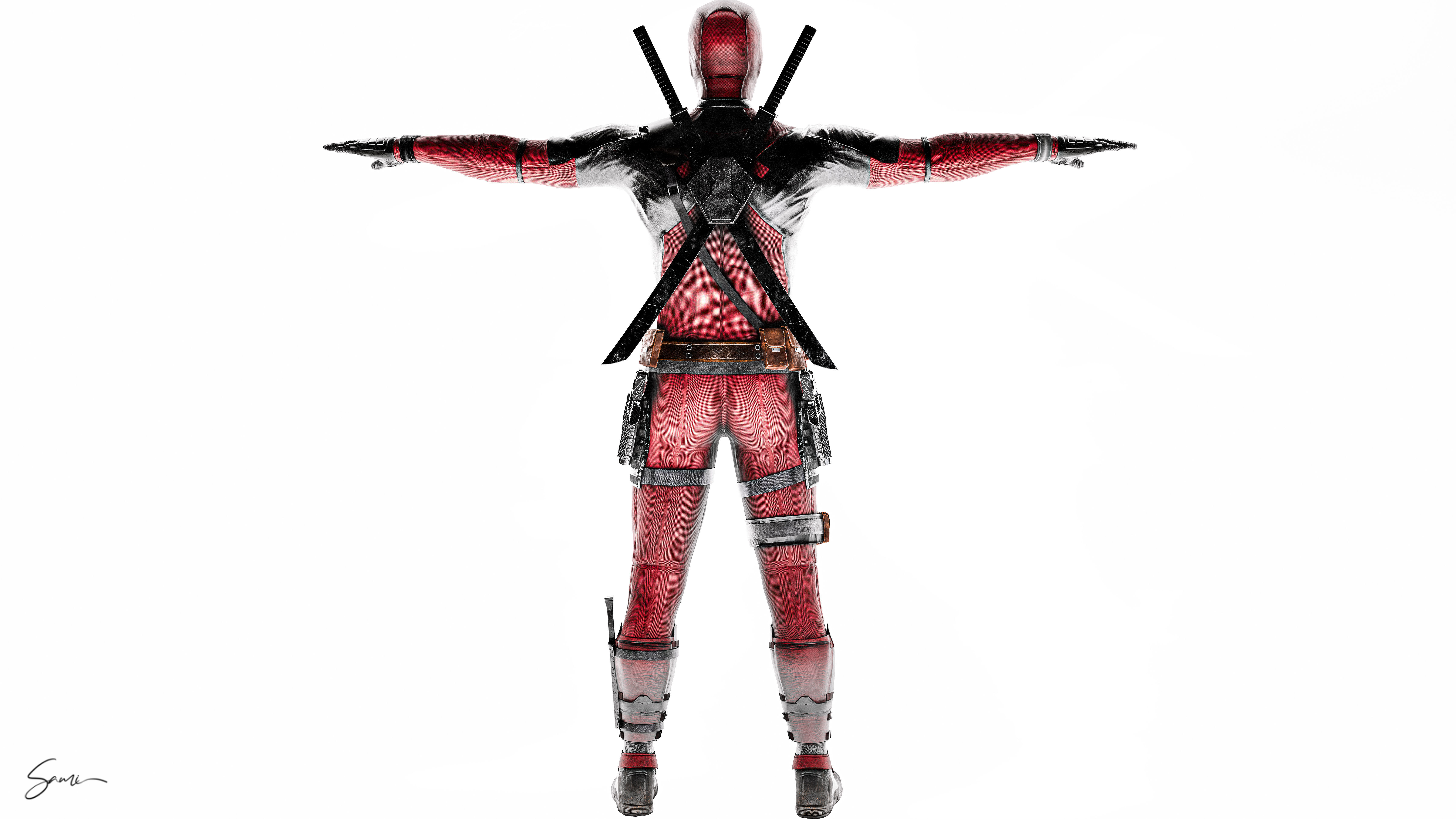 DeadPool 3D Model 3D model_68