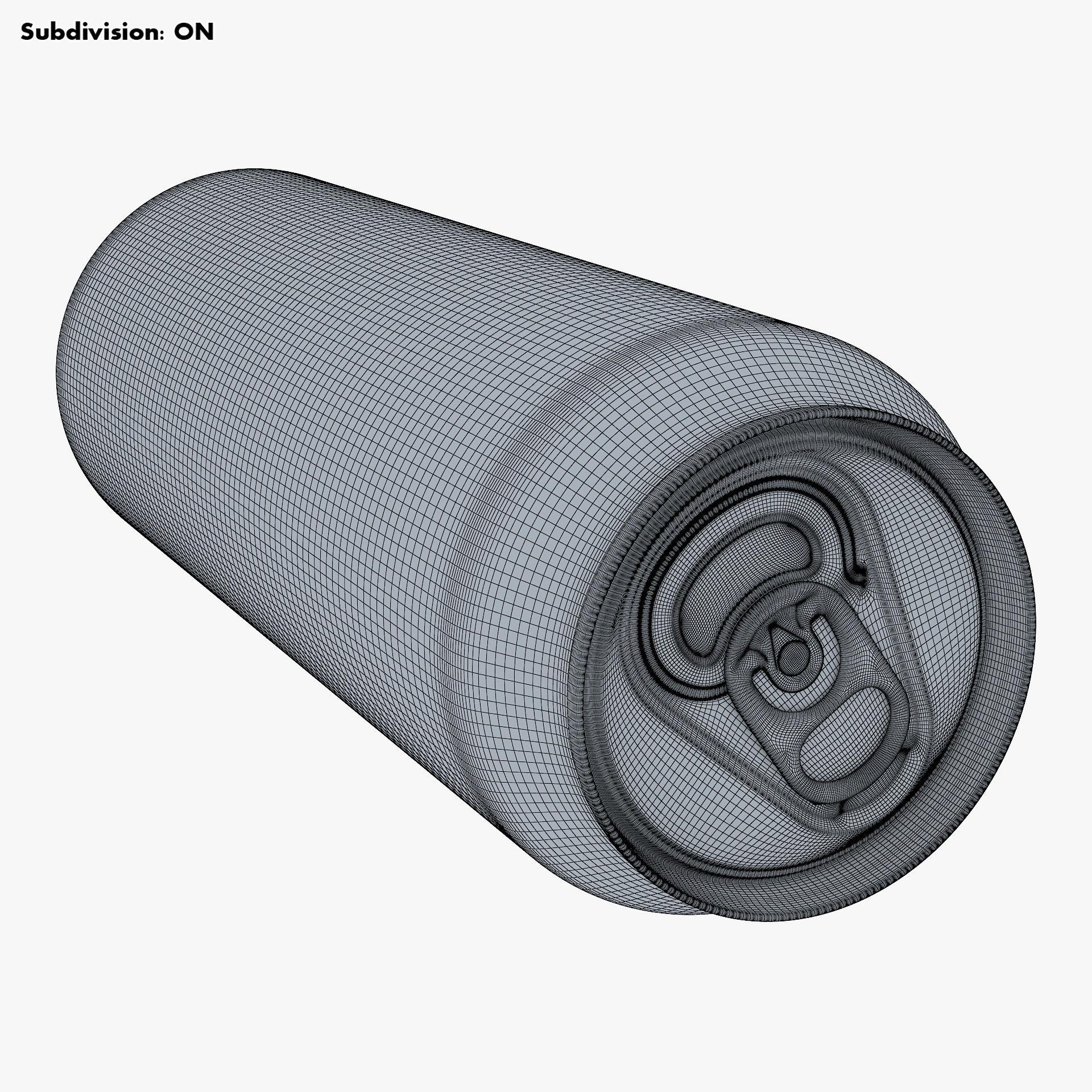 Aluminum Standard Can 568ml 1 Pinta v 2 3D model_23