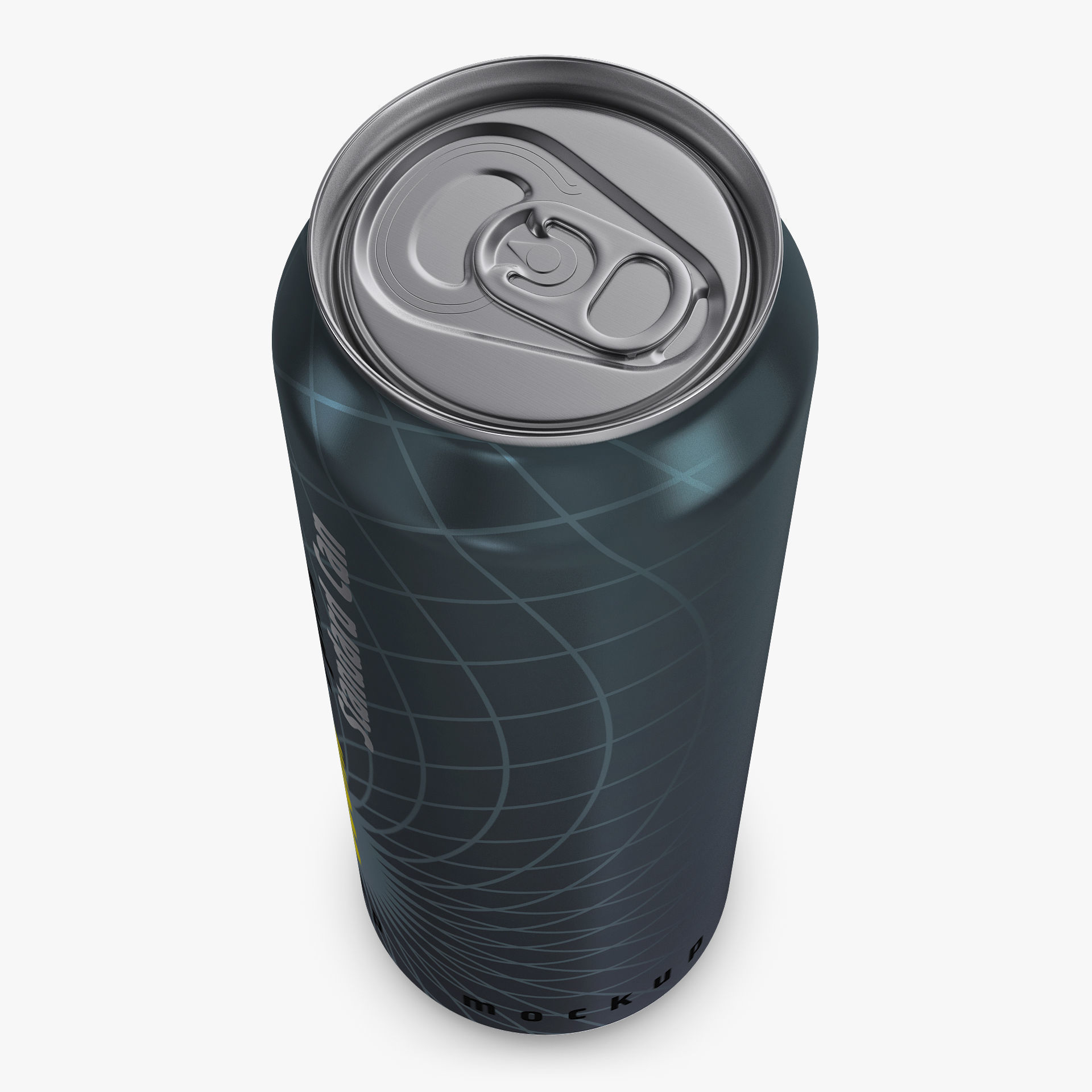 Aluminum Standard Can 568ml 1 Pinta v 2 3D model_2
